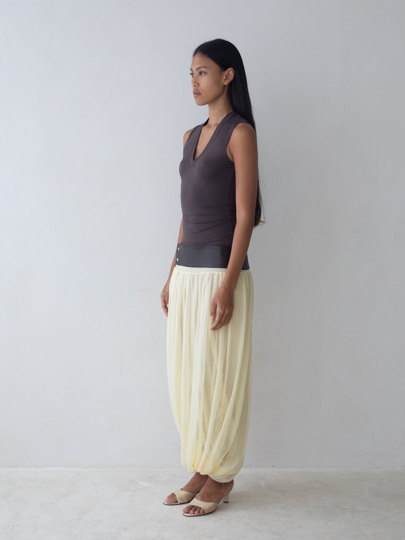 Meadow Maxi Skirt in Honey