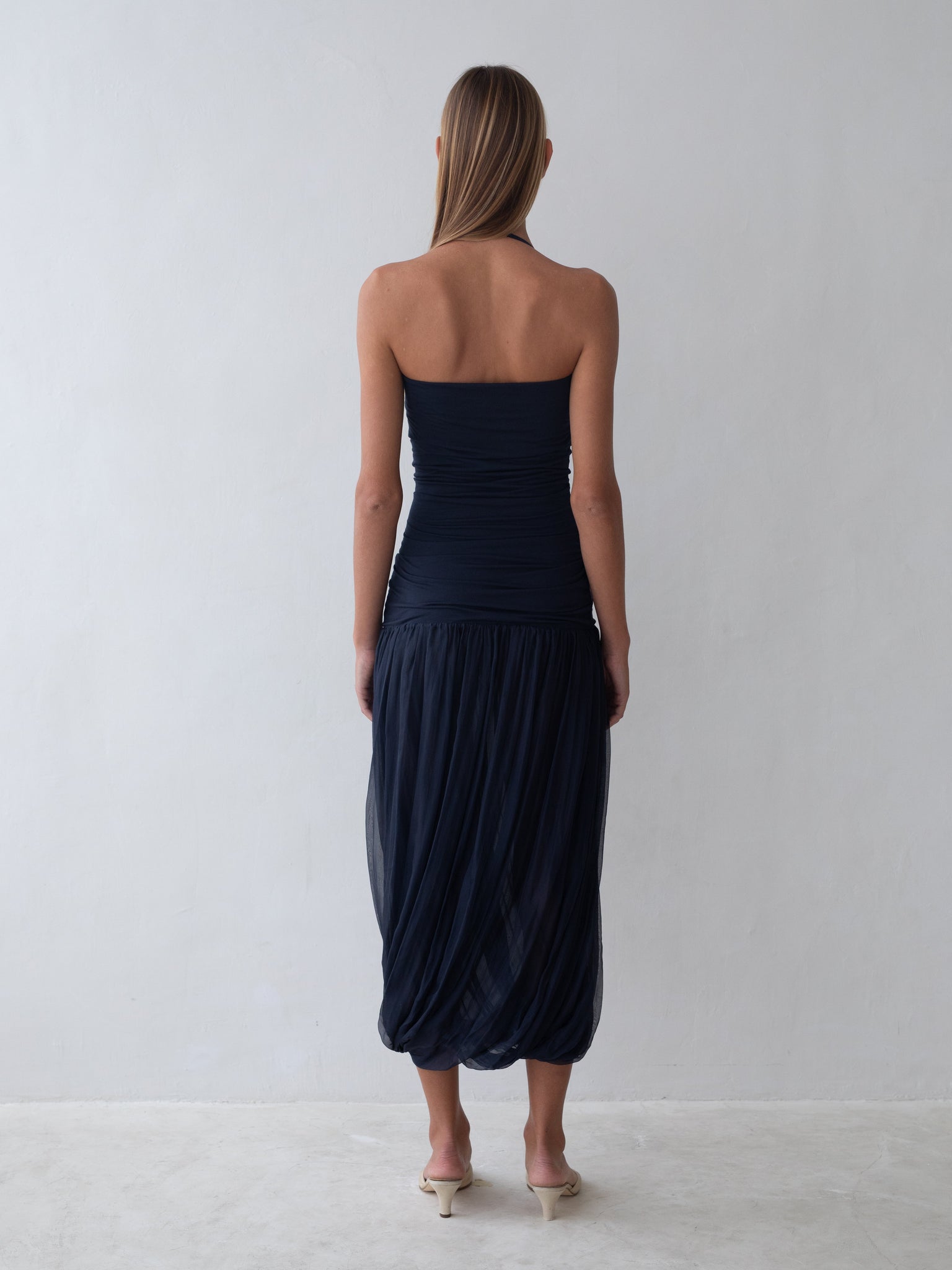 Willow Dress in Navy