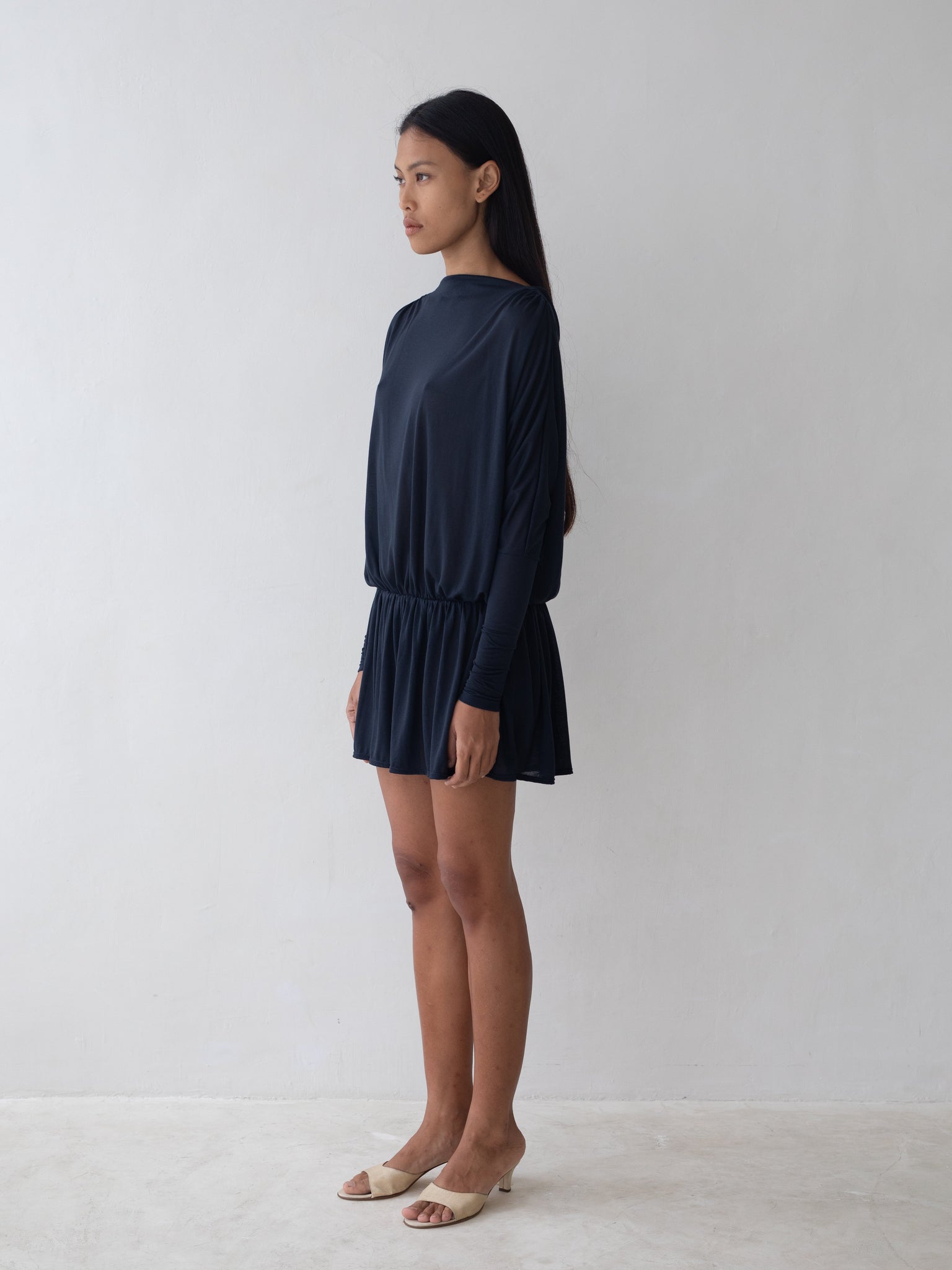 Alder Dress in Navy