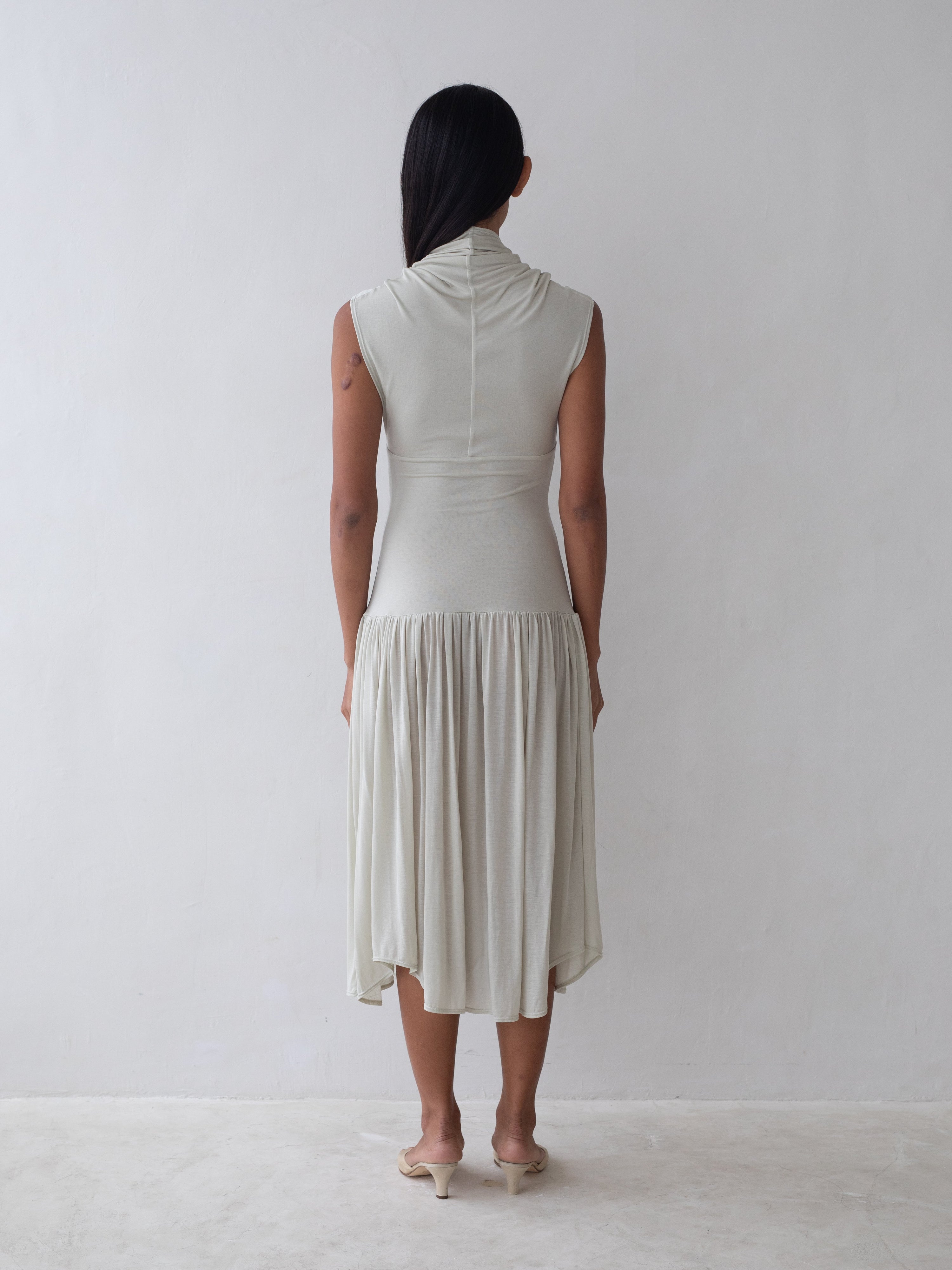 Twyla Dress in Fog