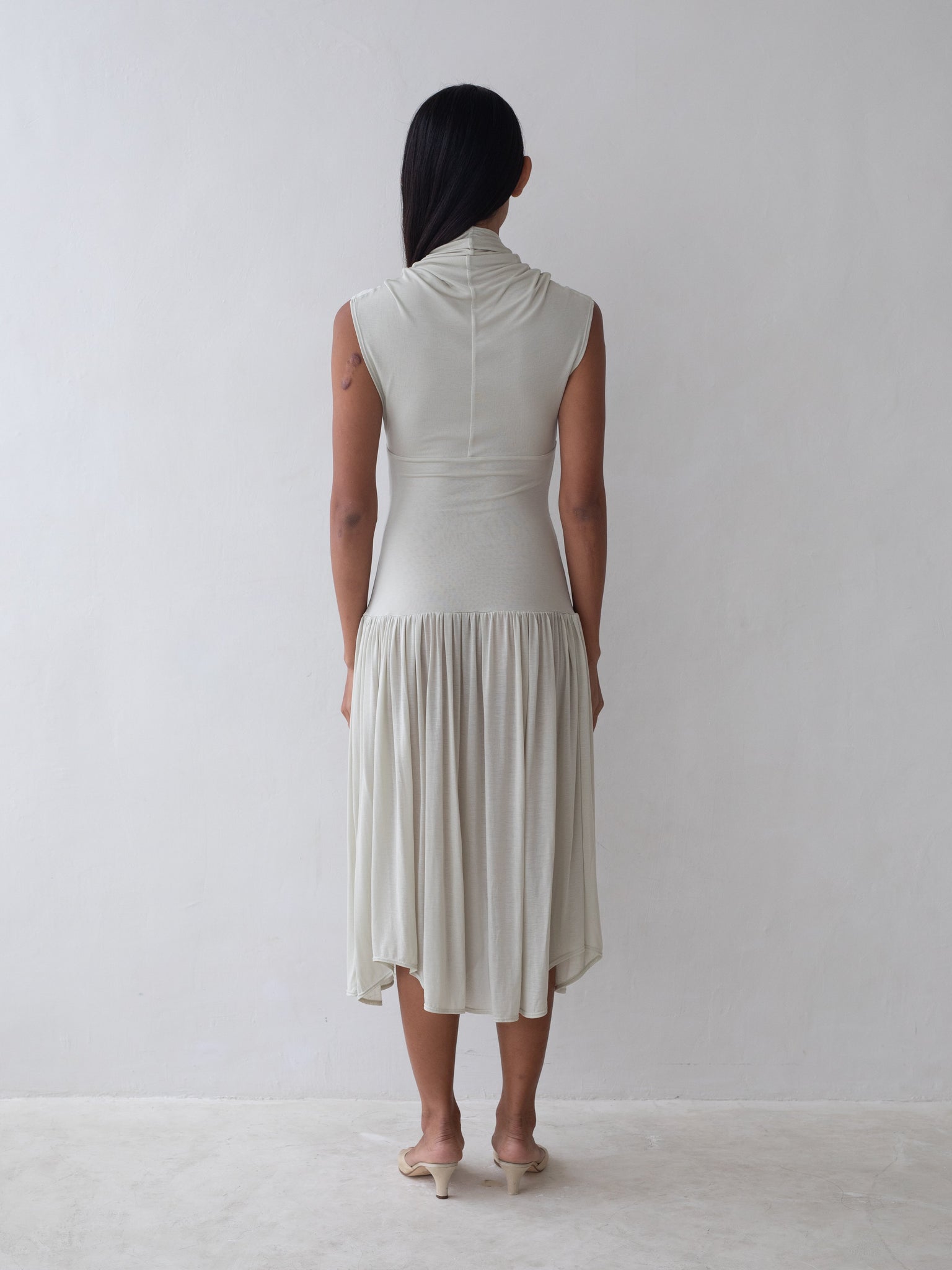 Twyla Dress in Fog