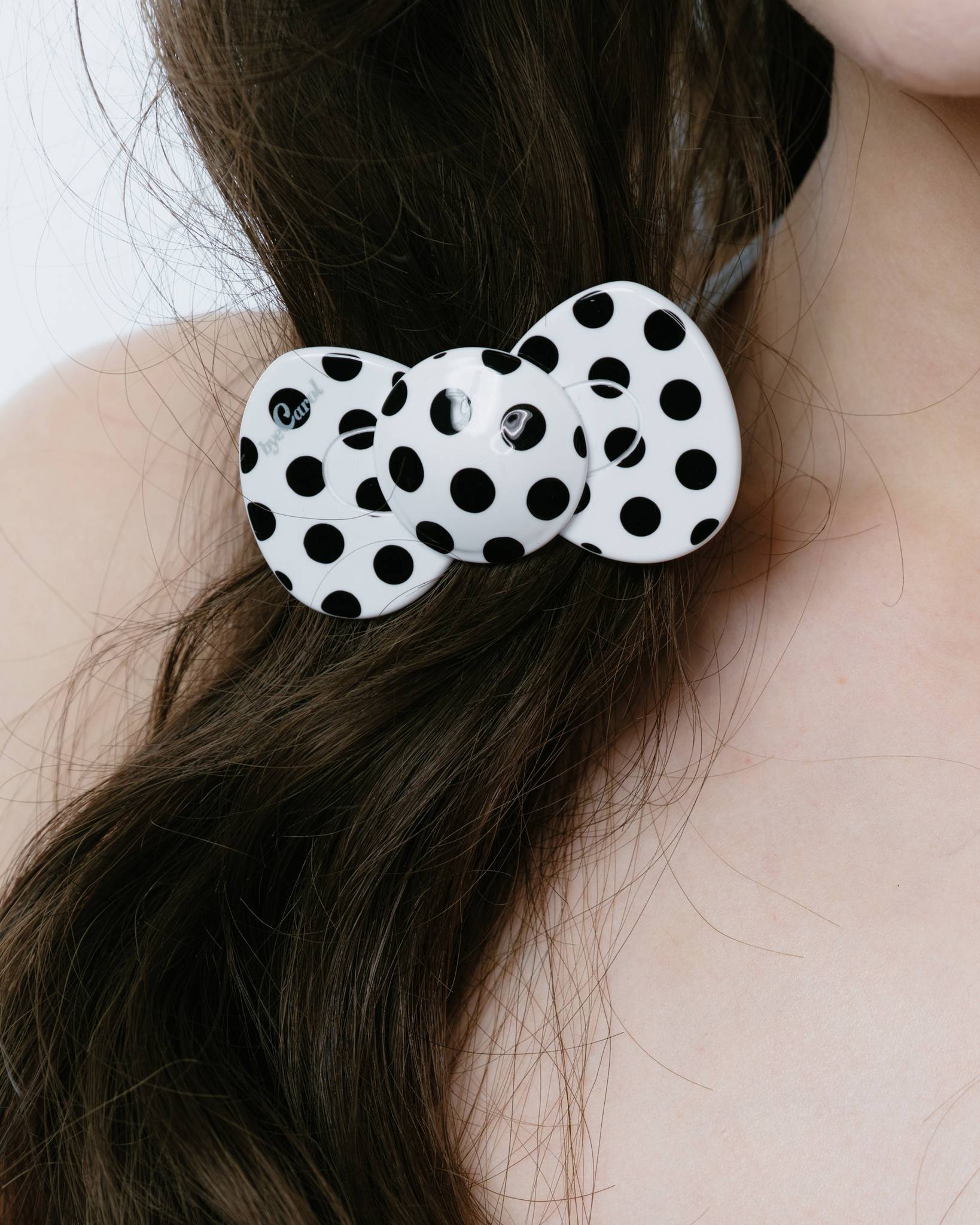 Bow Hairclip in Leopard