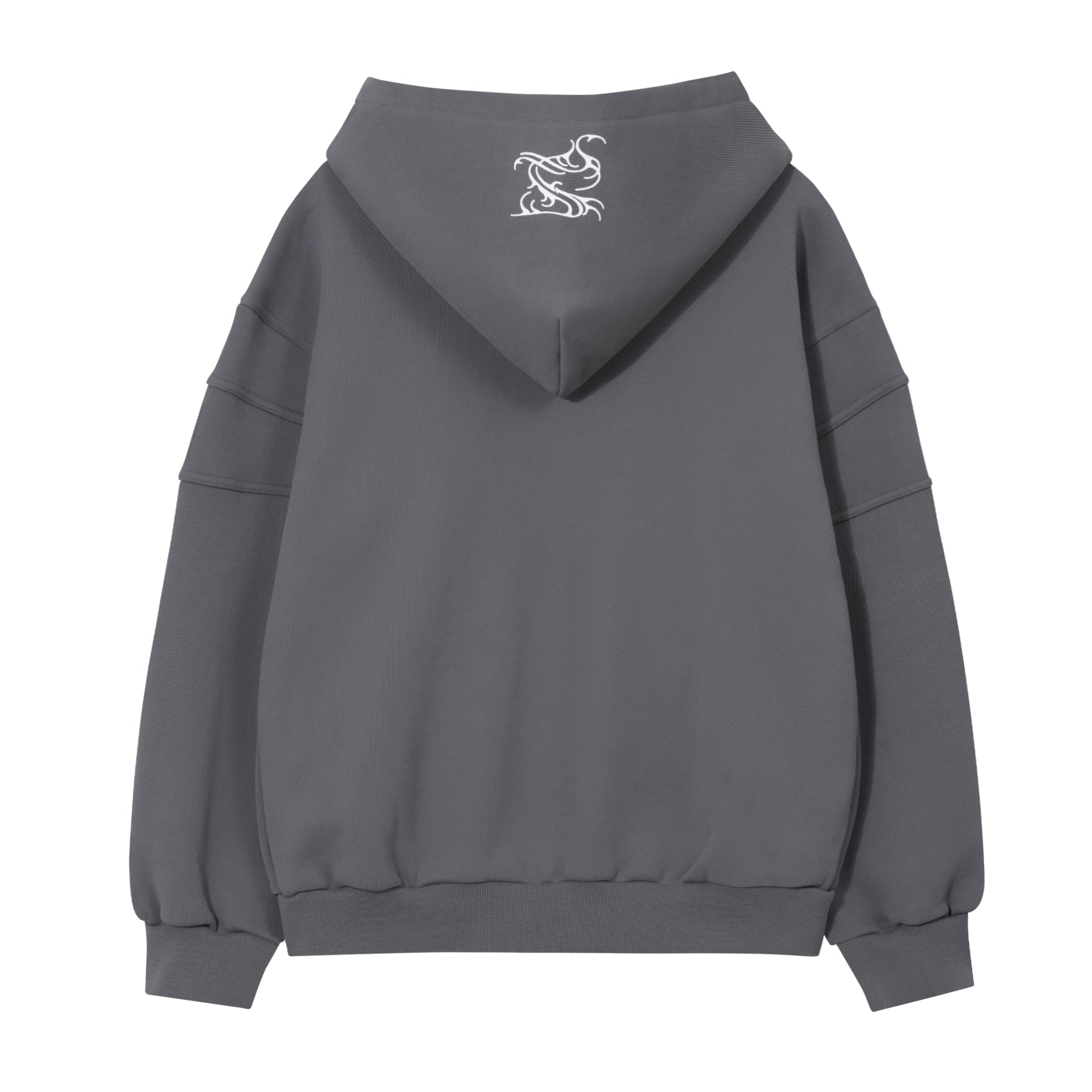 トップス zipup hoodie Oversized Zip-up Hoodie - Bubble Zip Hoodie in Faded Khaki