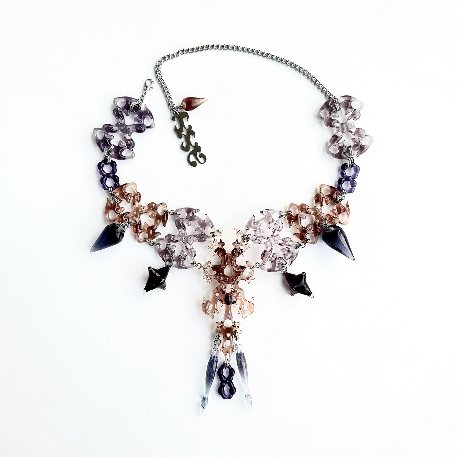 브라운 헤어본 초커