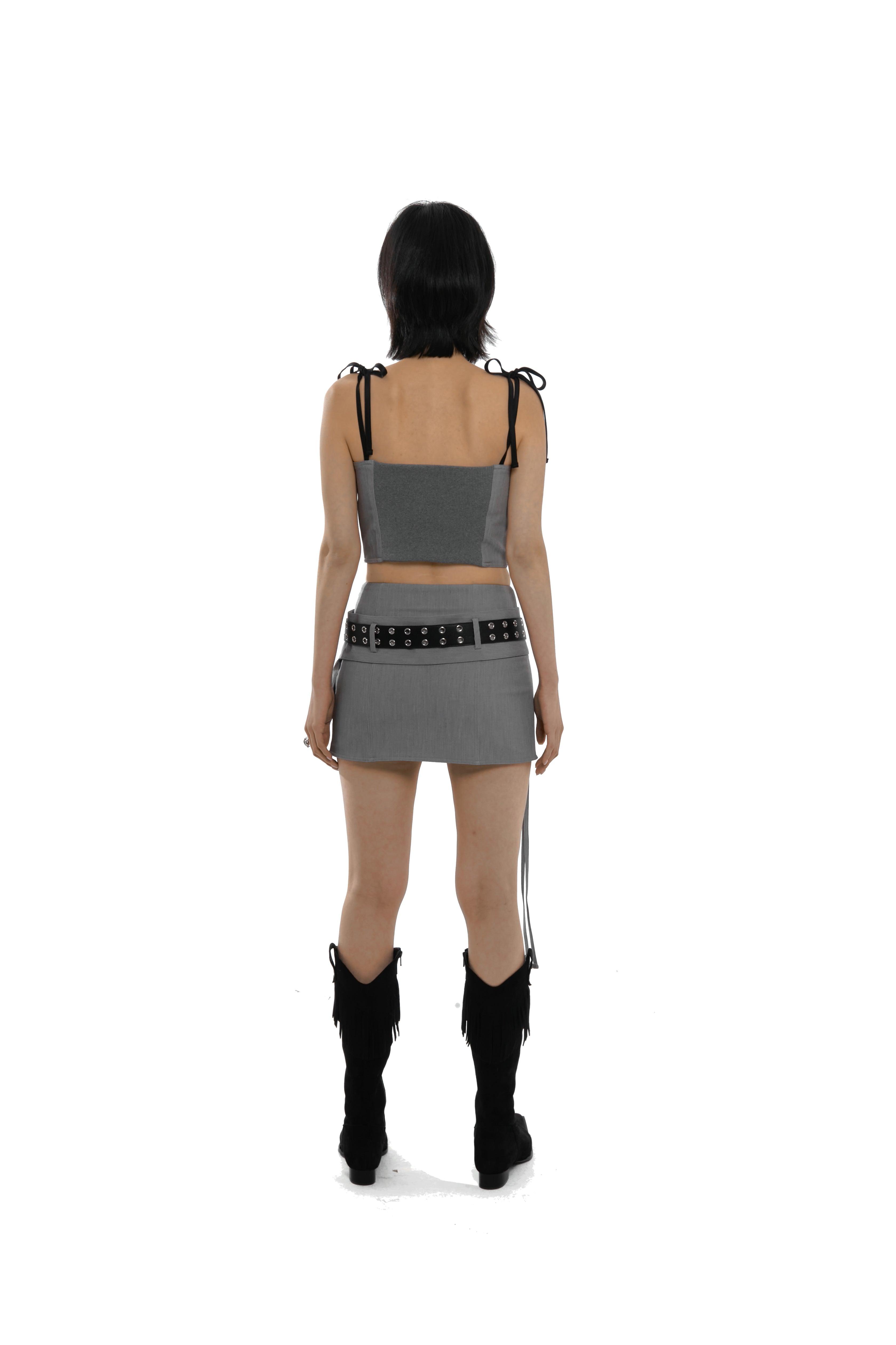 [Kashiko] Cargo Belt Mini Skirt /追跡付 MUSINSA公式 | KASHIKO Cargo Belt Mini Skirt