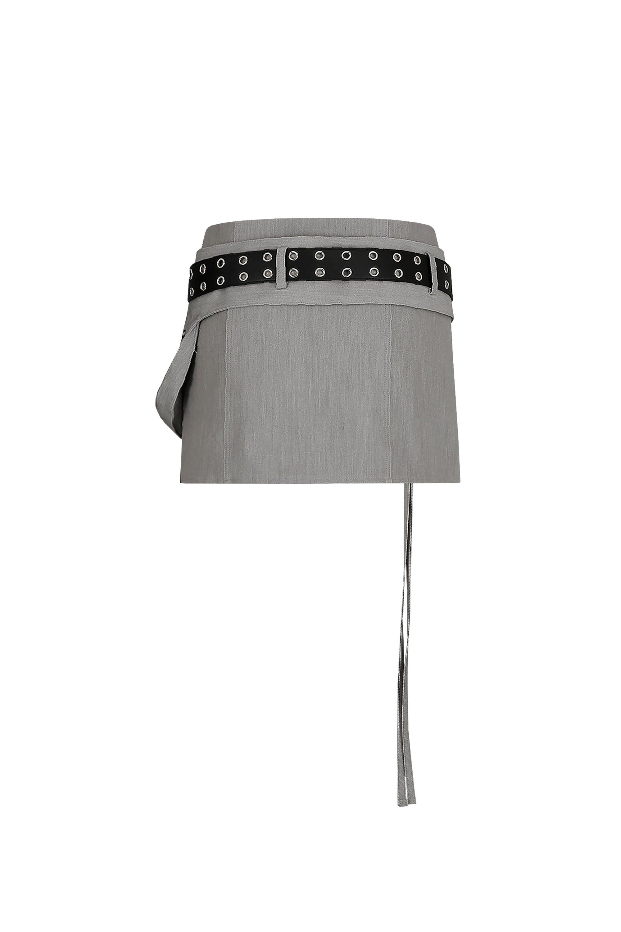 Minirock mit Cargogürtel