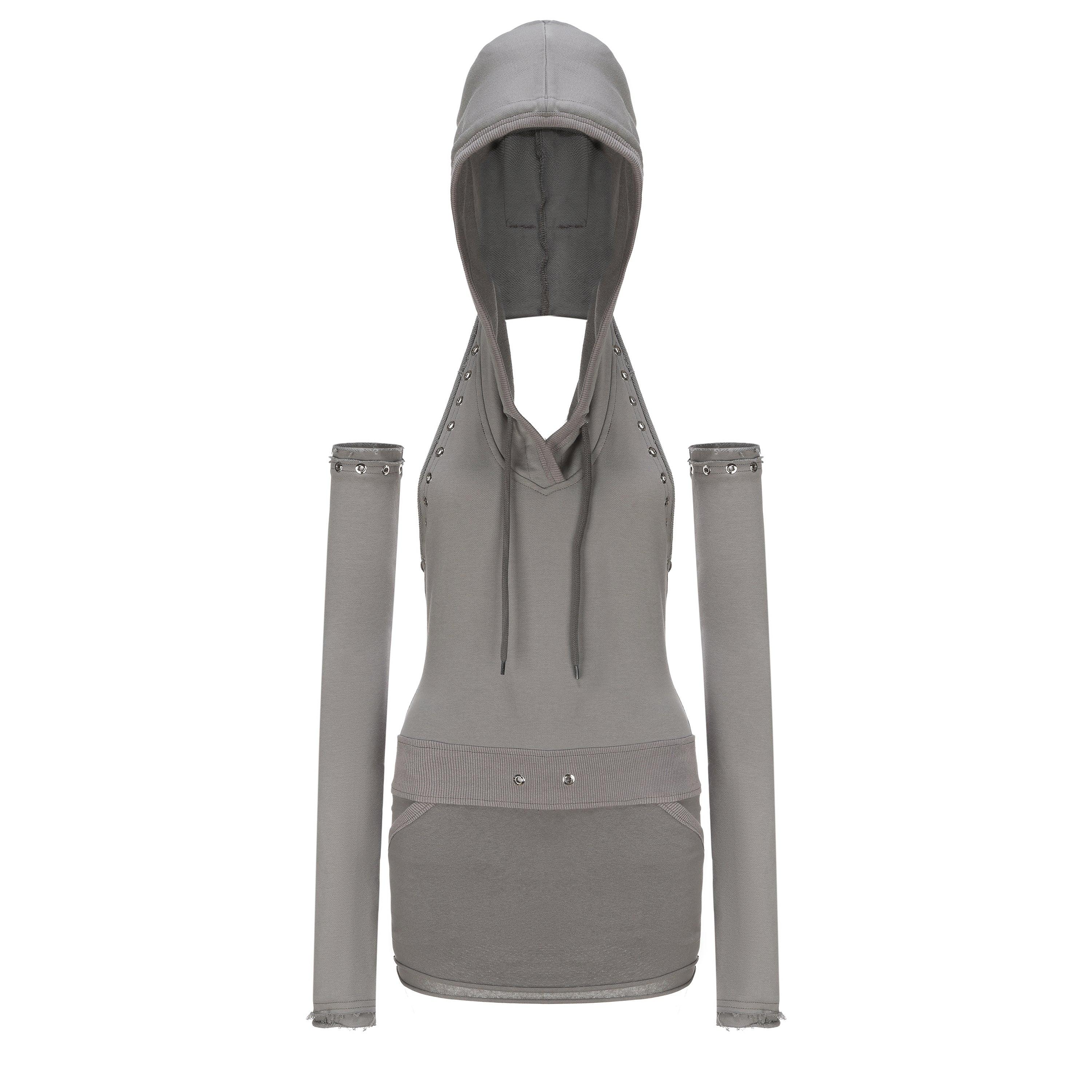 Cheer Up Arm Warmer Mini Dress