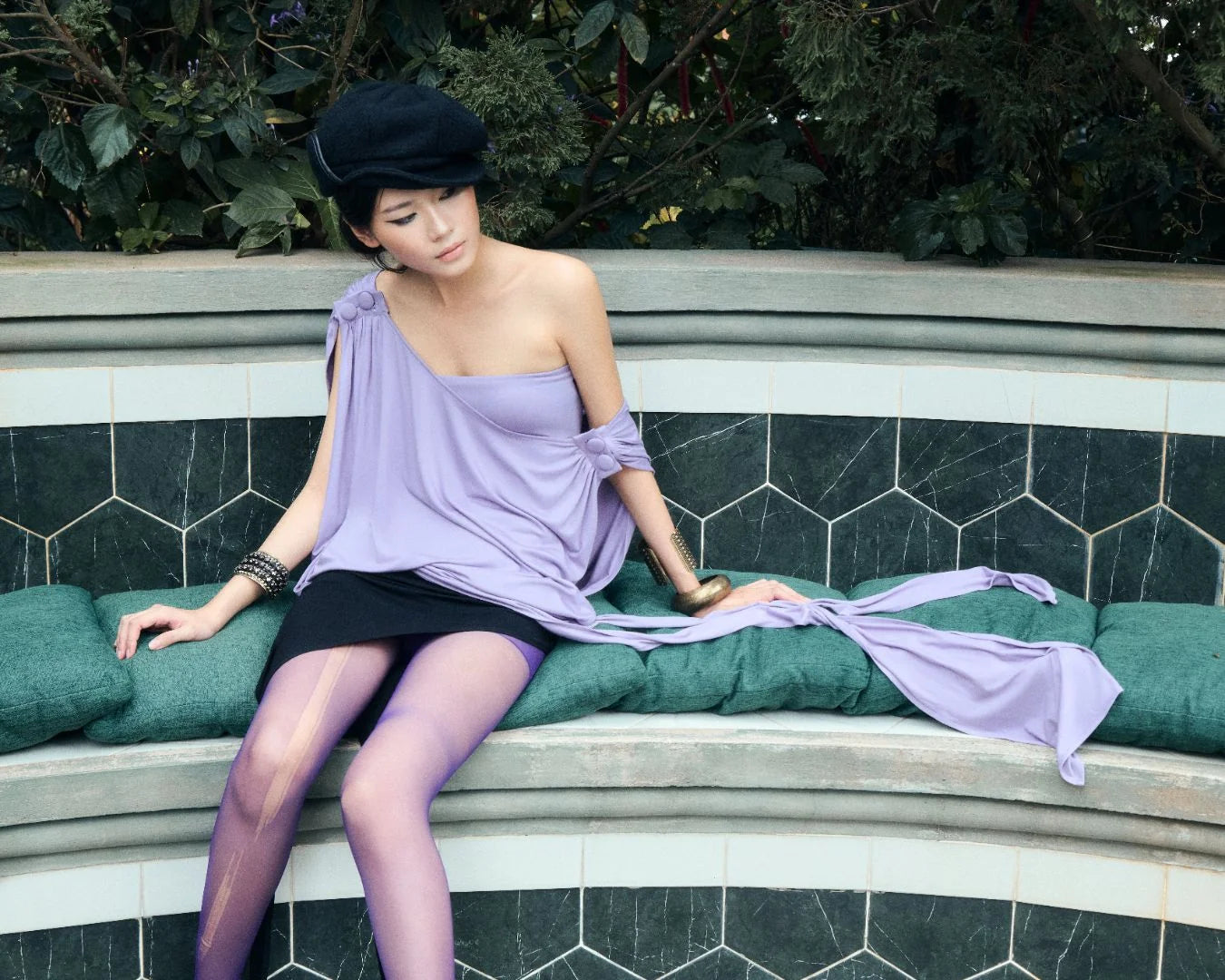 Flow Top in Pastel Purple