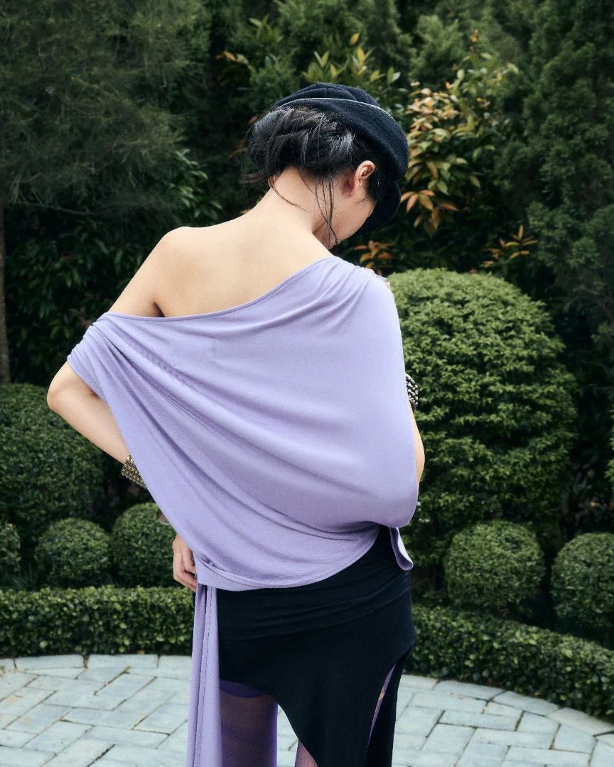 Flow Top in Pastel Purple