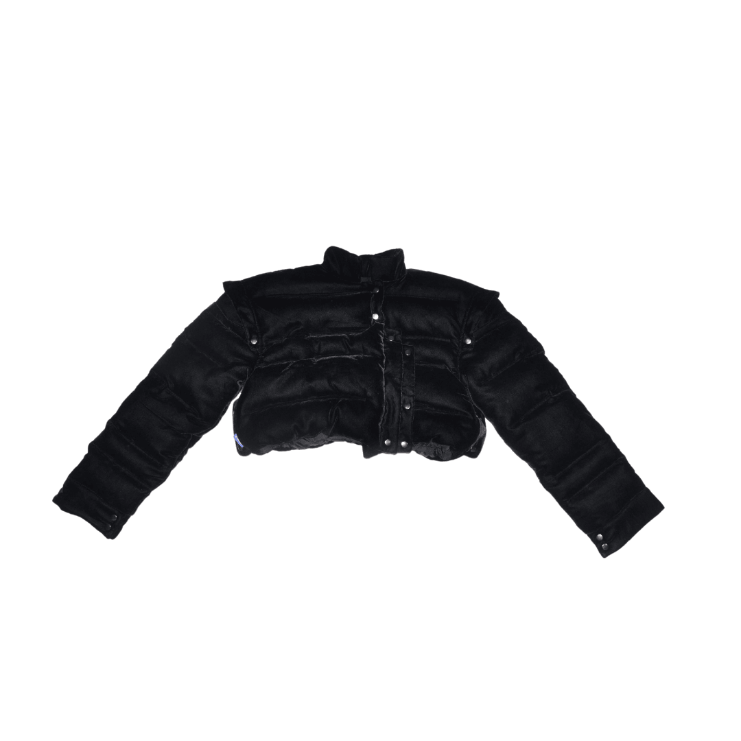 벨루어 볼레로 퍼퍼