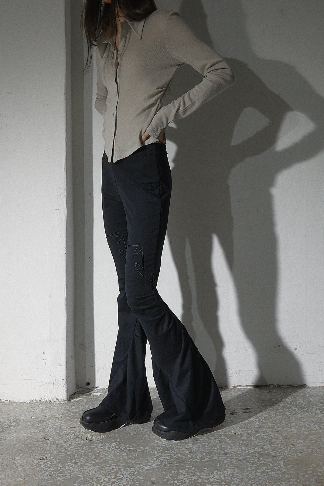 Cross Bootcut Pants