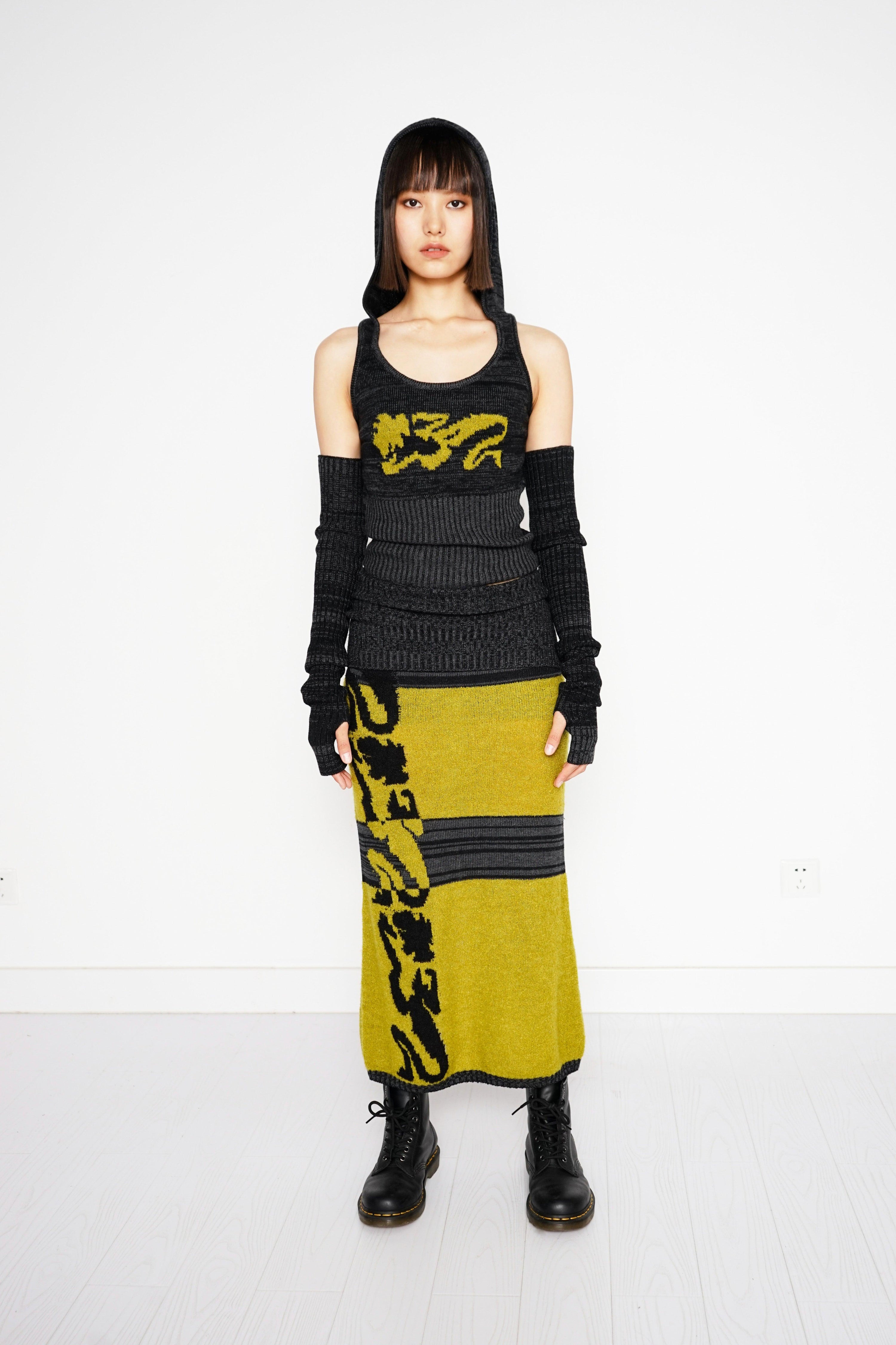 Cyber Mustard Knit Set