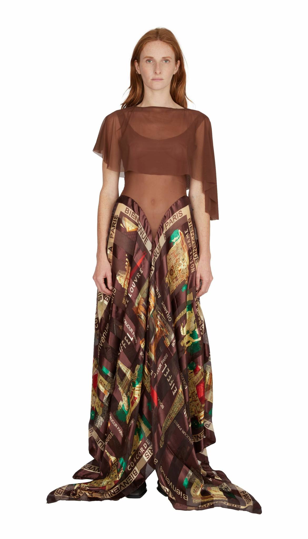 Souvenir Dress in Brown