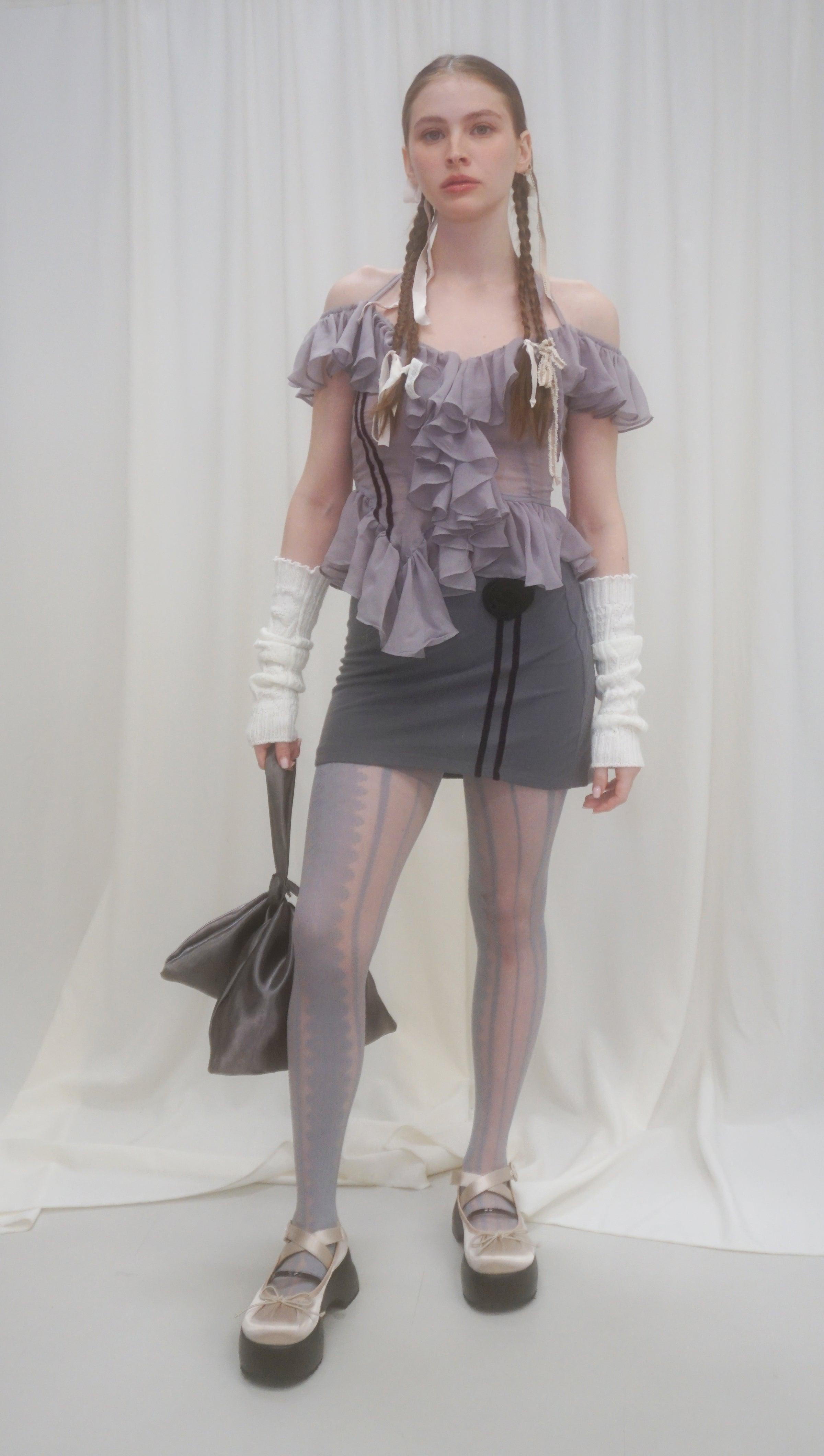 Smoke Sport Line Chiffonbluse