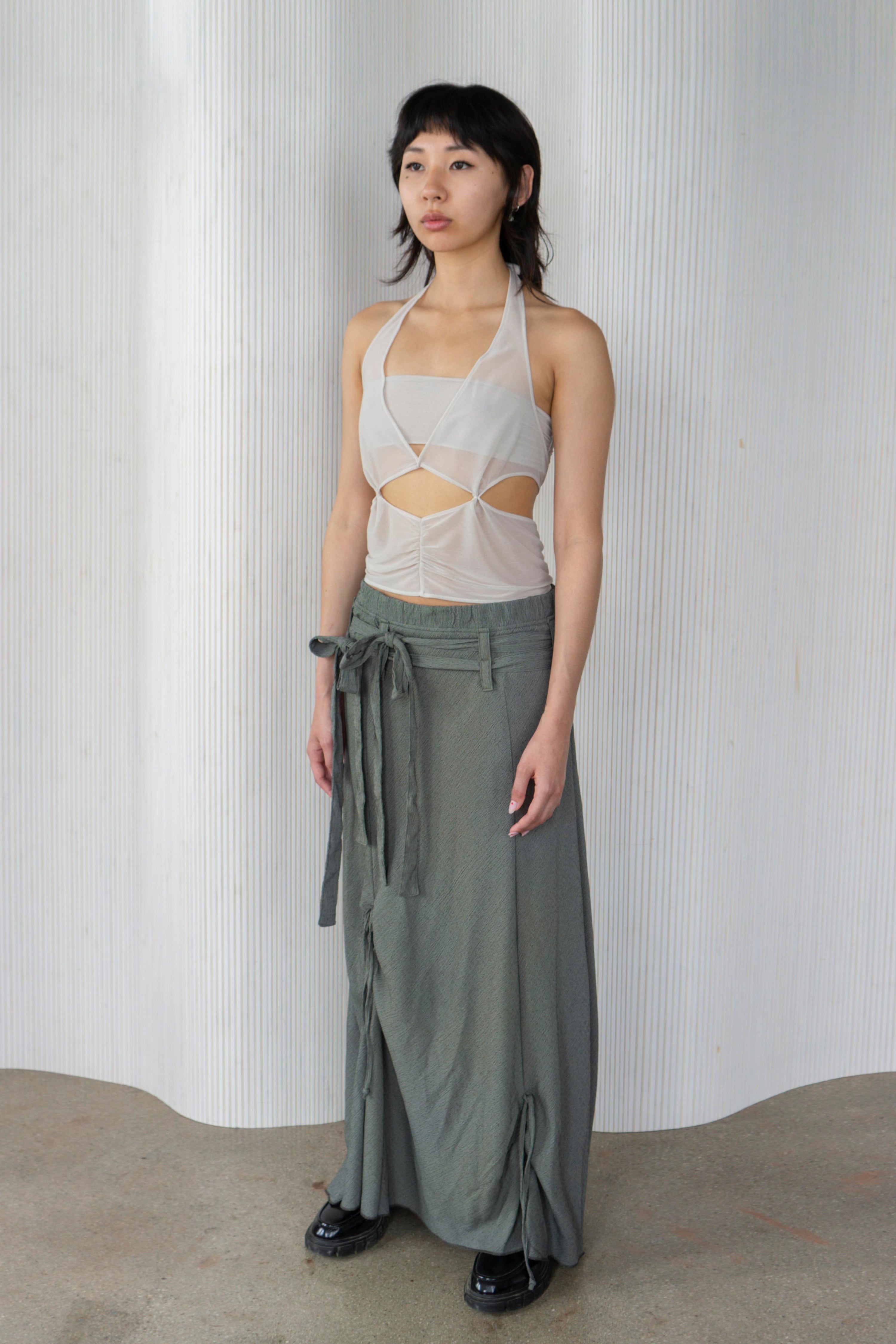 Kite Halter Top Bone