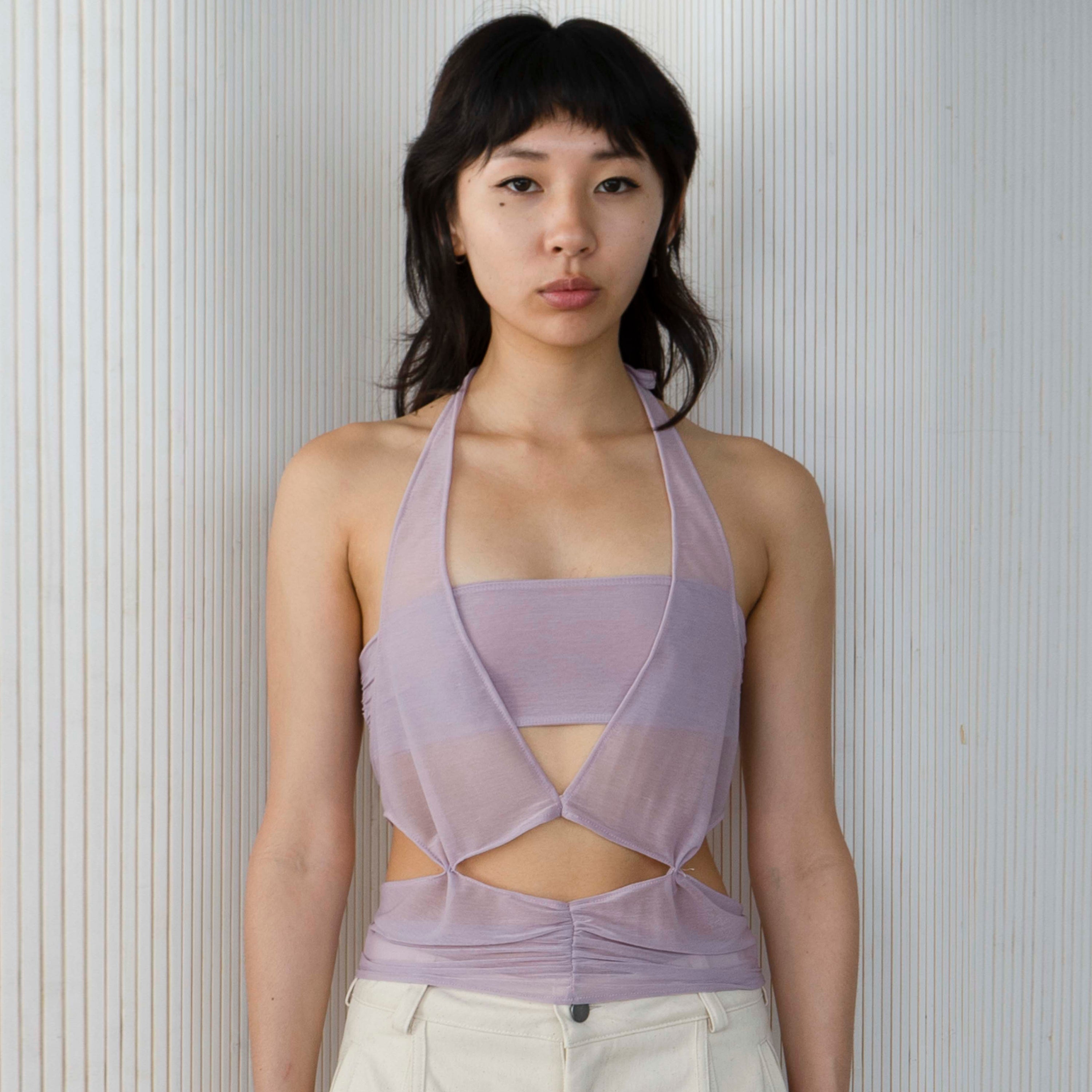 Kite Halter Top Lilac