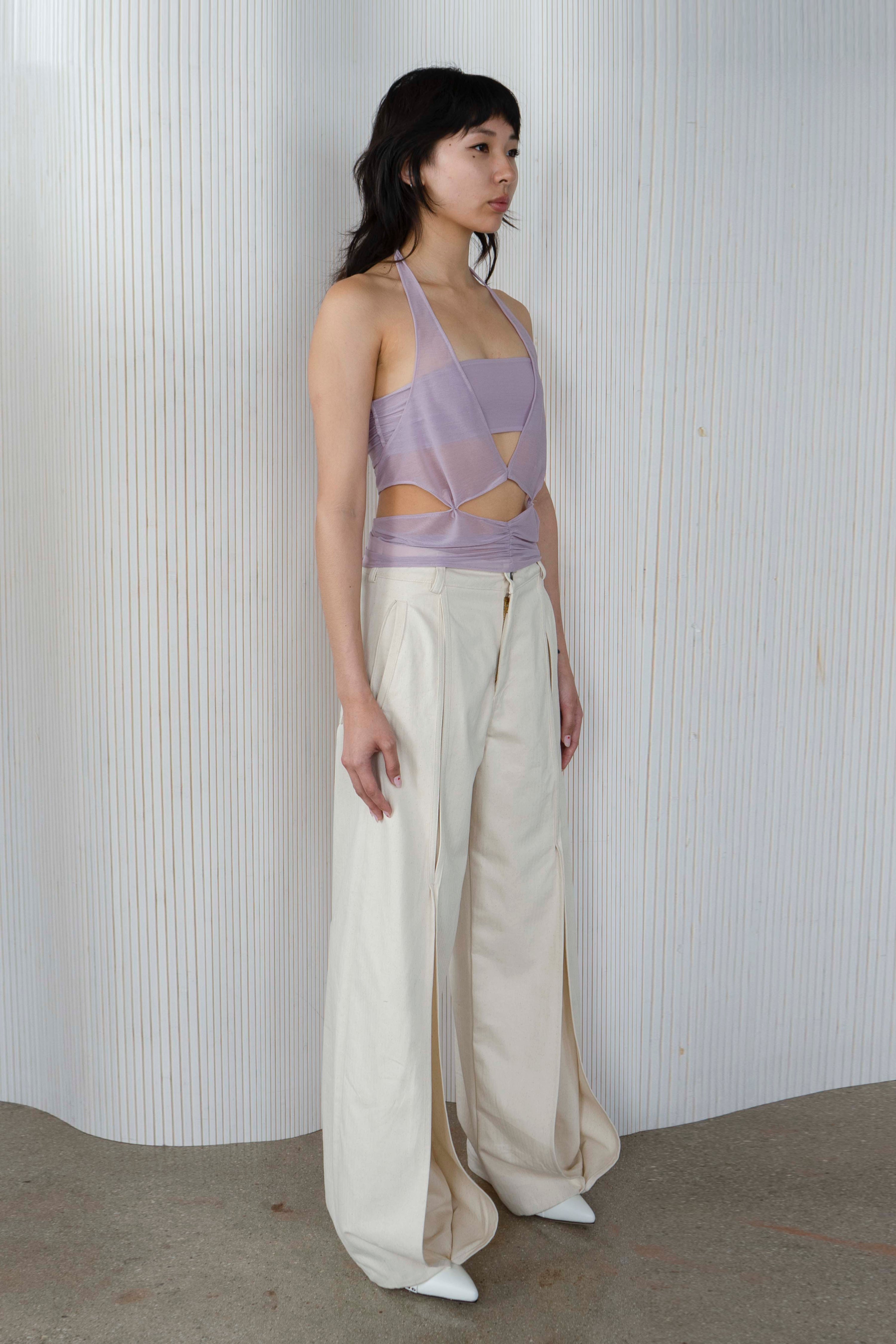 Kite Halter Top Lilac