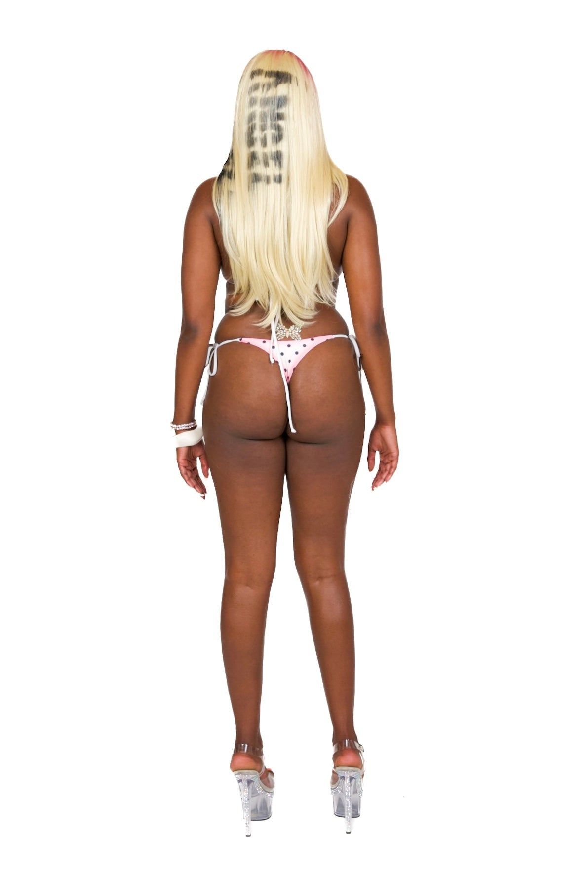 The Angel Bikini Pink Polka Dot