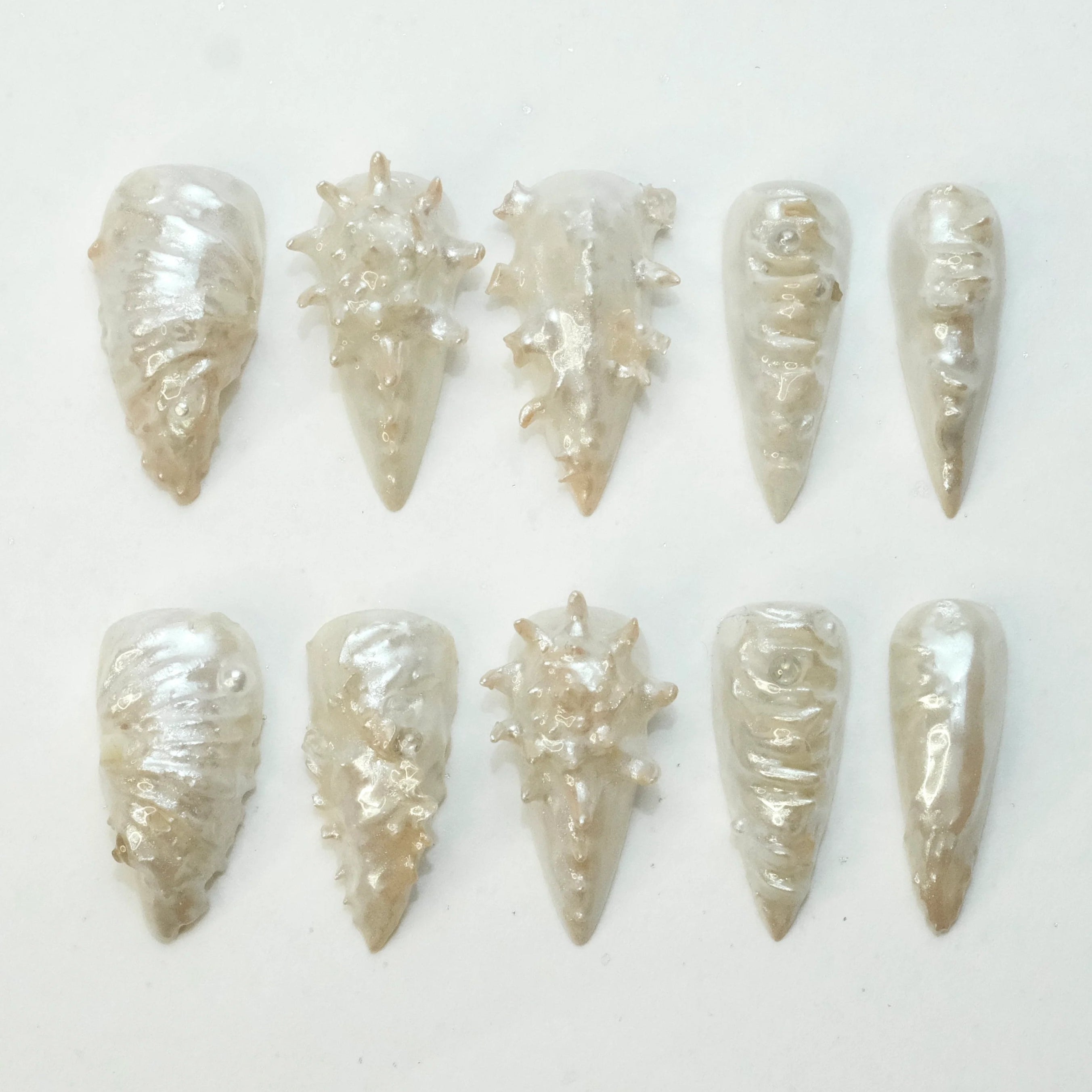 Aphrodite Seashell Nails