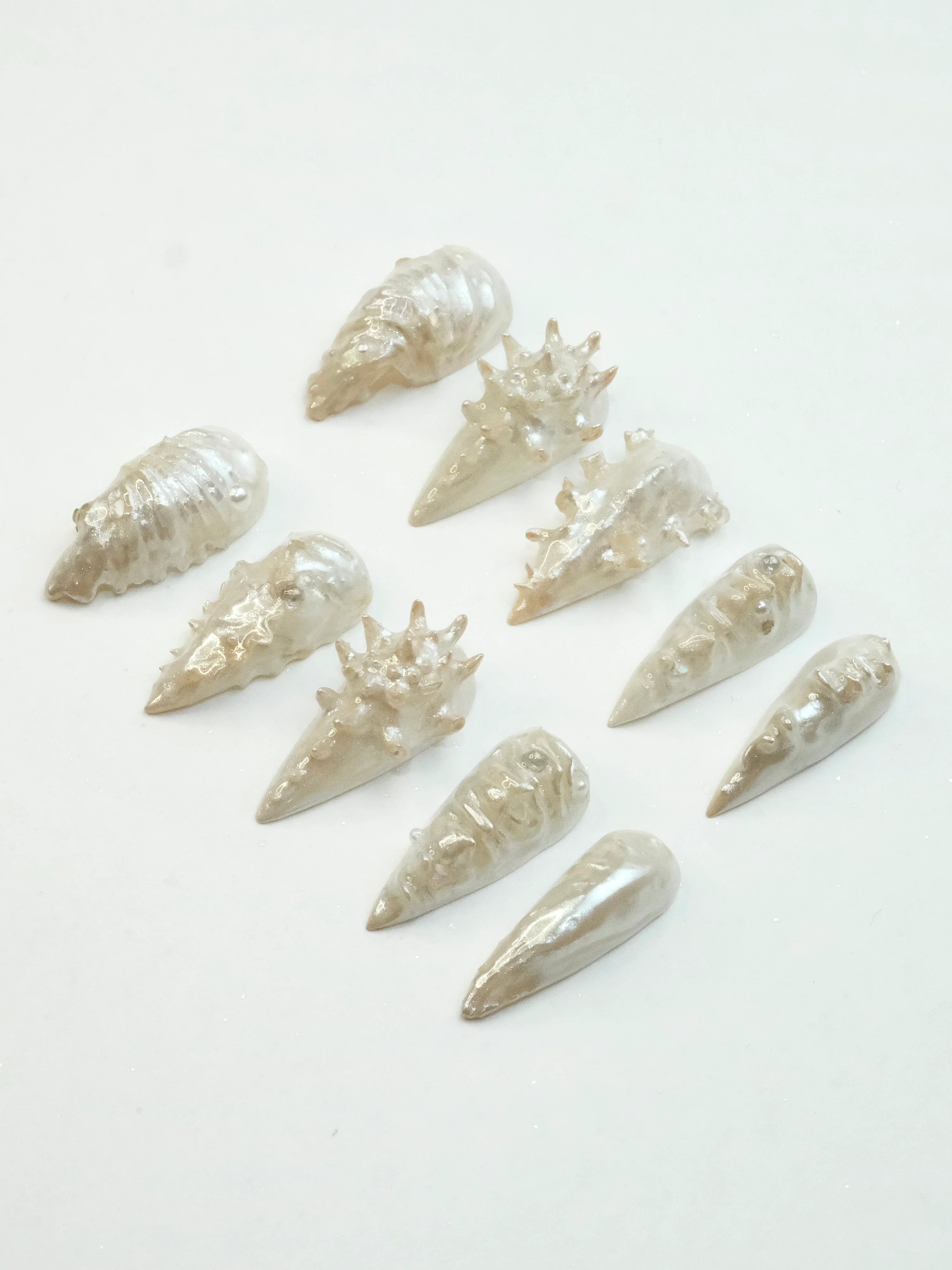 아프로디테 조개 네일