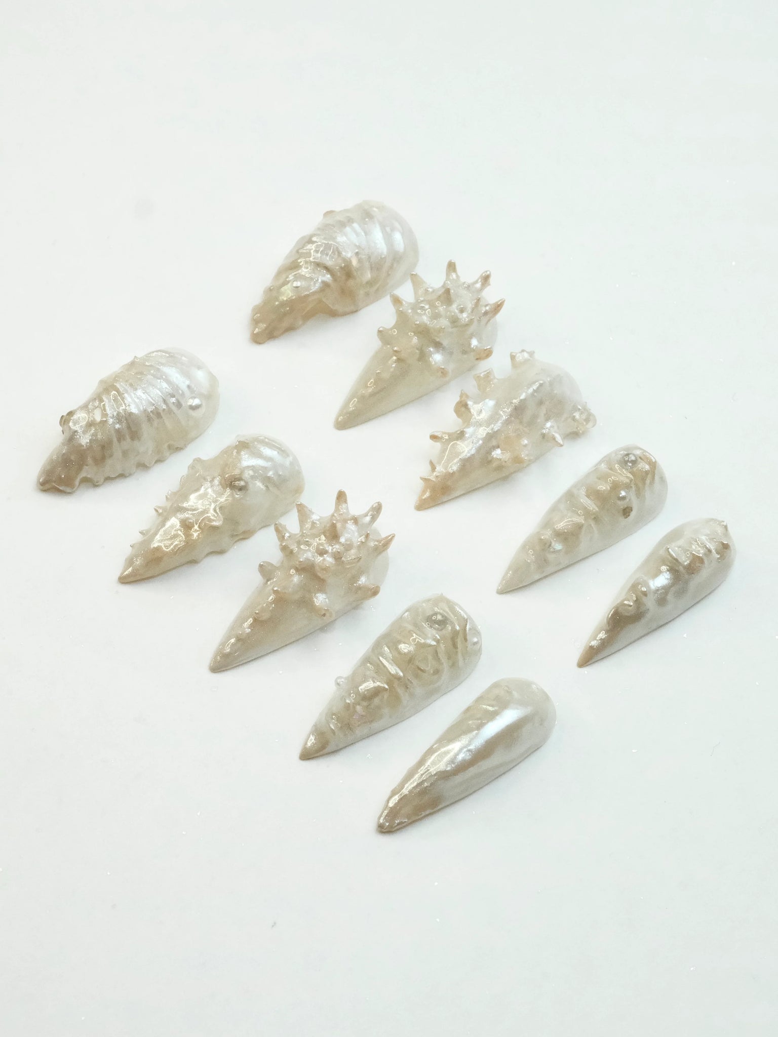 Aphrodite Seashell Nails
