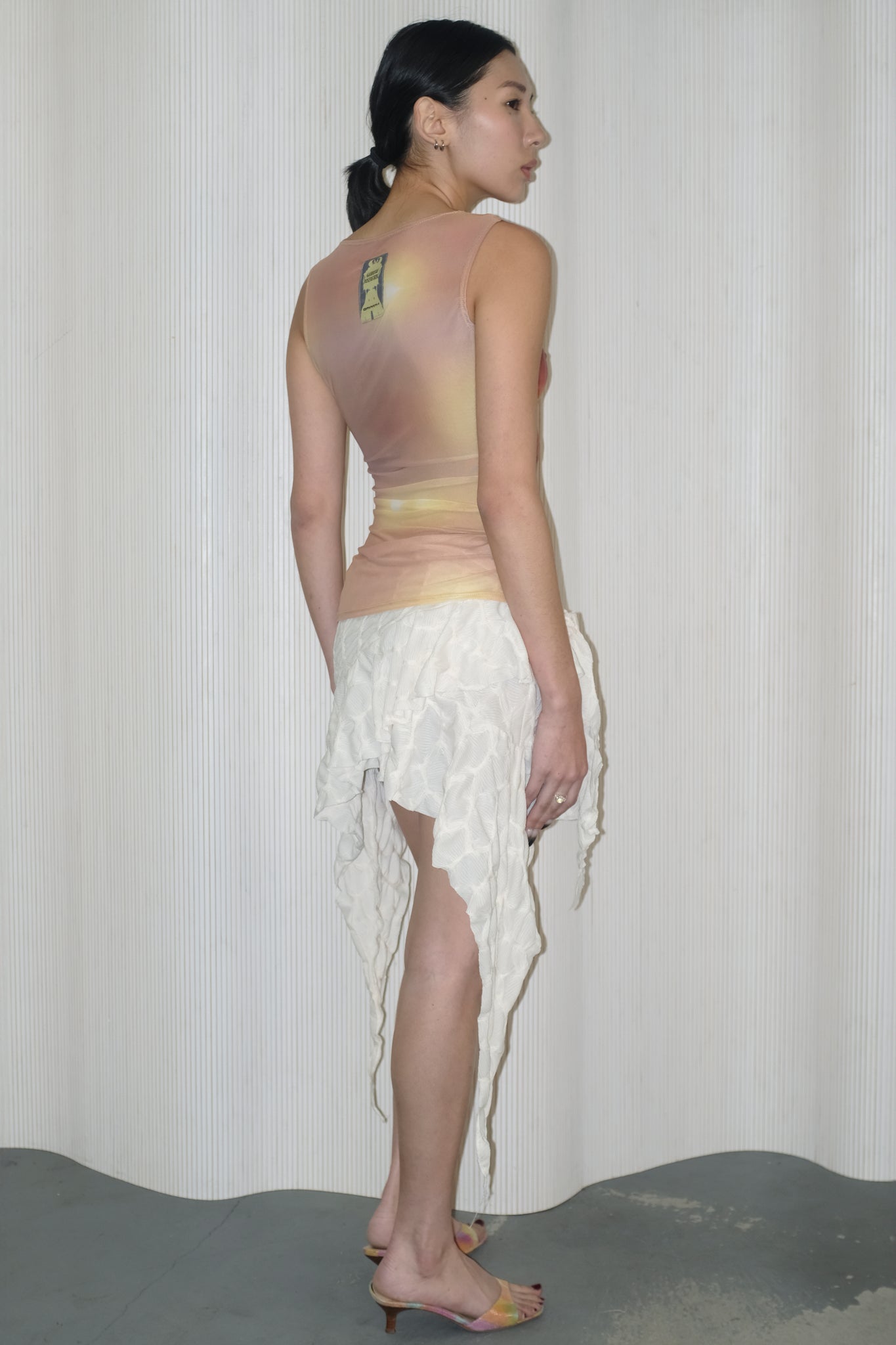 Frou Frou Skirt in Cream