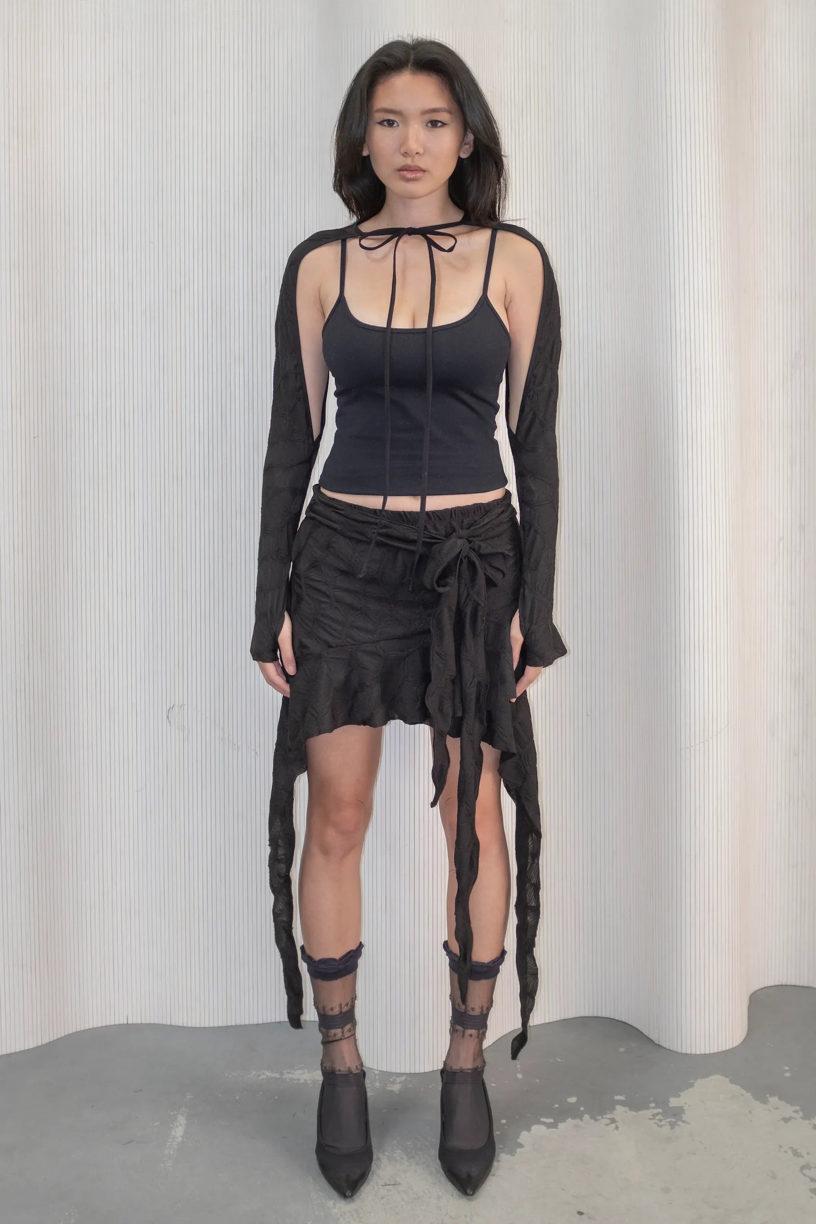 Frou Frou Skirt Black