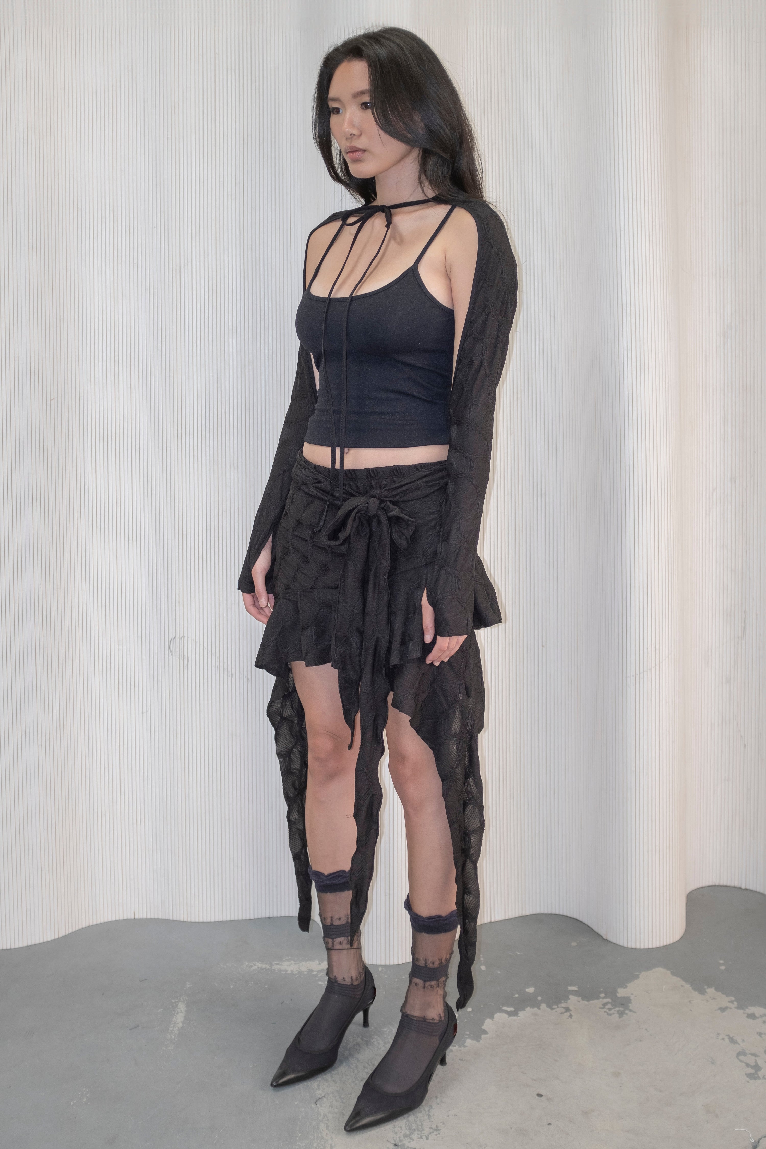 Frou Frou Skirt Black