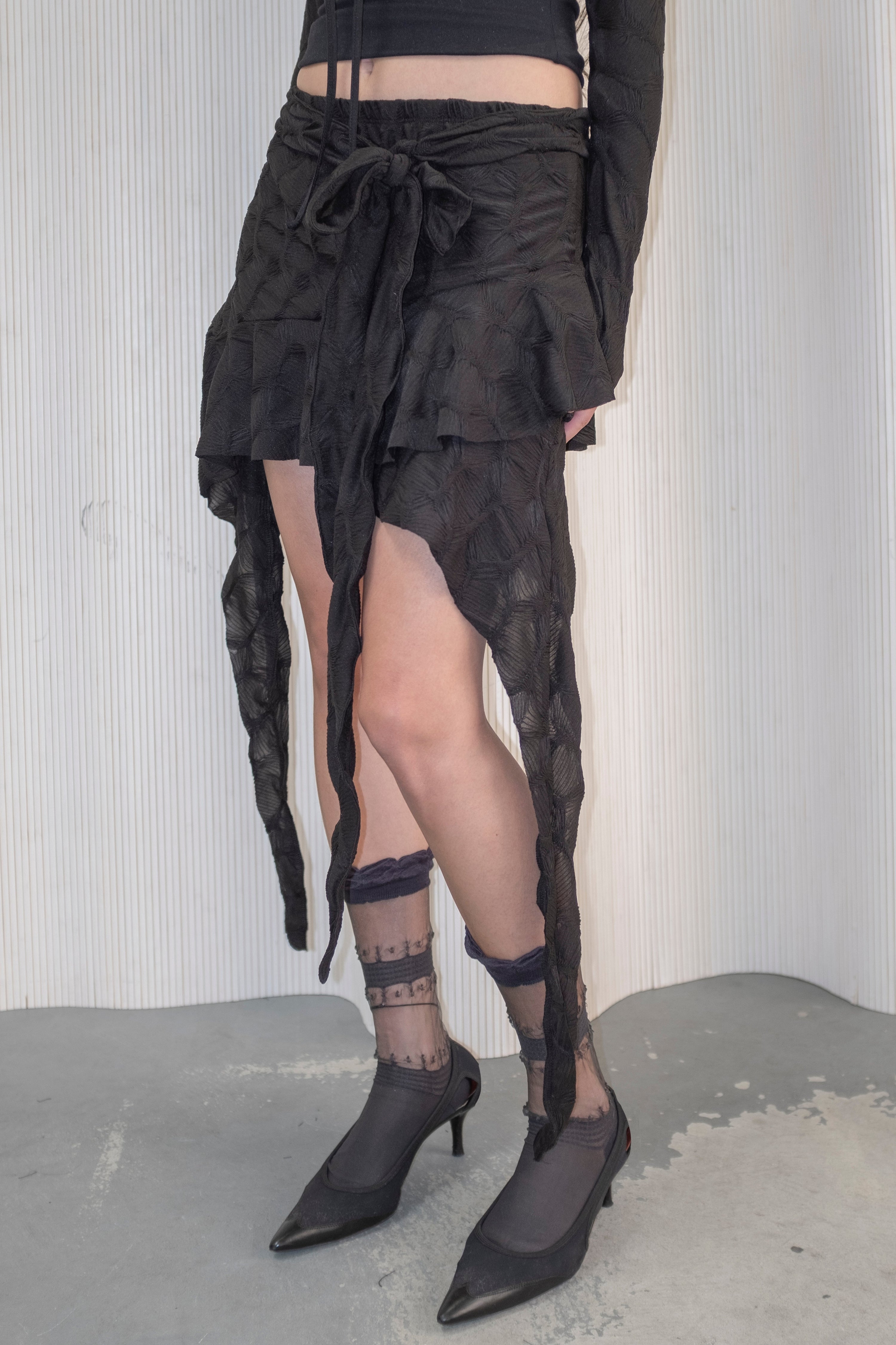 Frou Frou Skirt Black