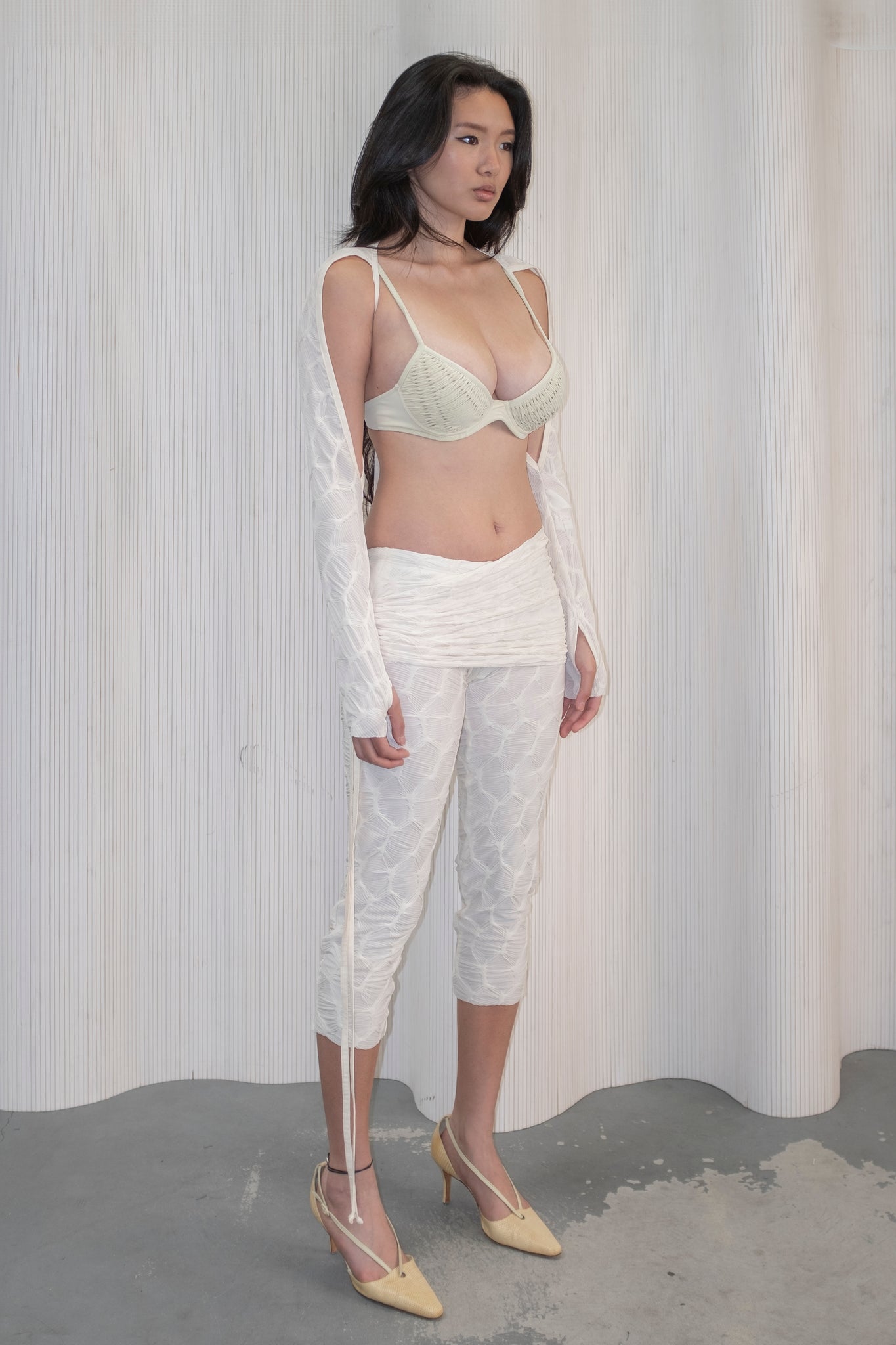 Liu Capri in Cream