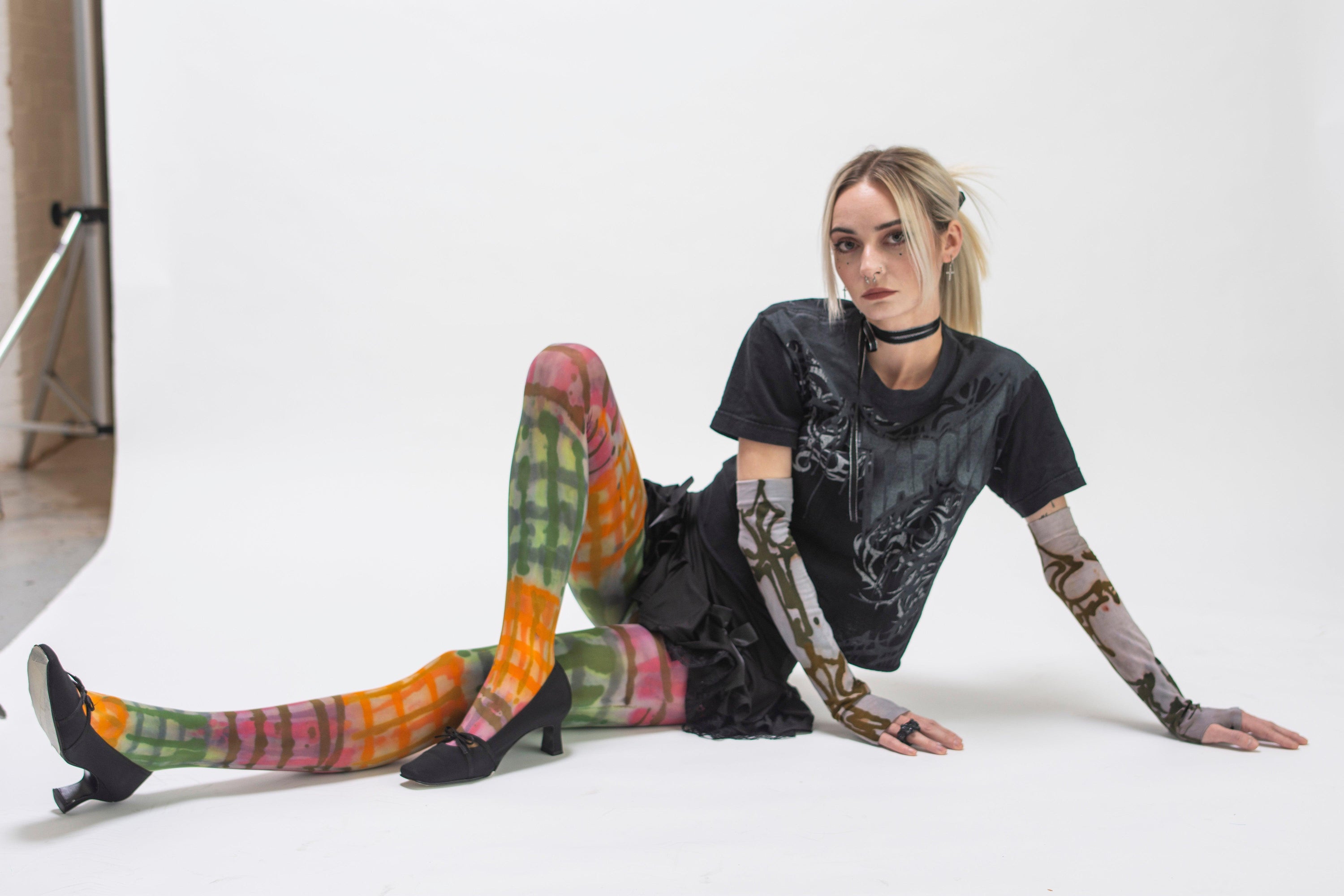 라이트 플레드 타이츠