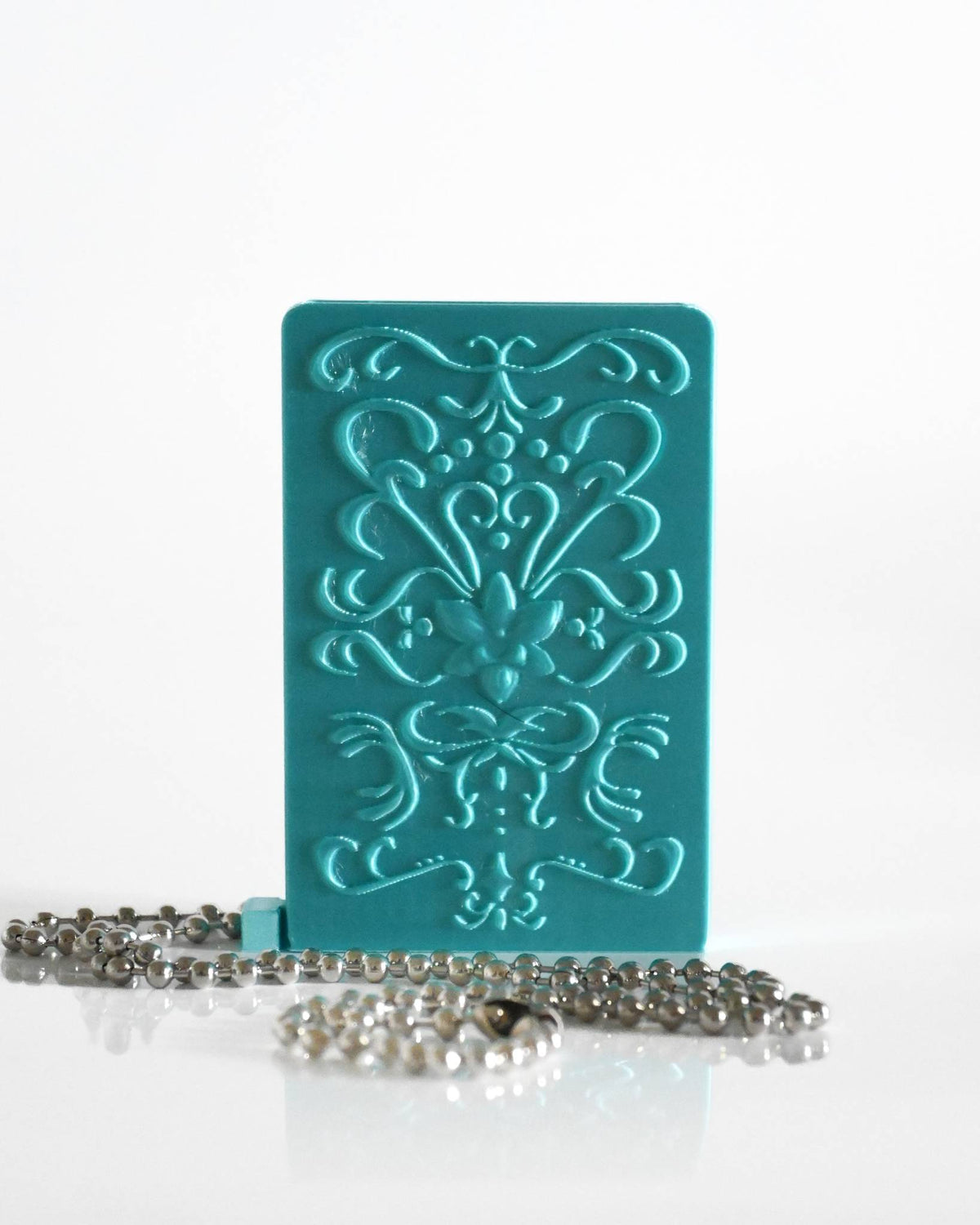 The Fleur Card Holder in Turquoise
