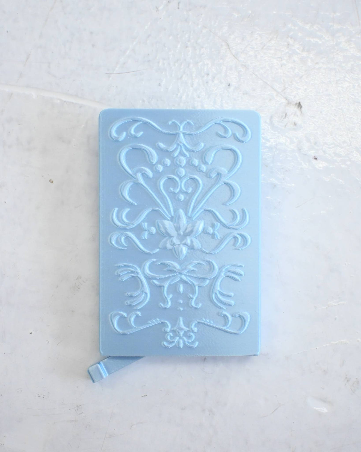 The Fleur Card Holder in Ice Blue