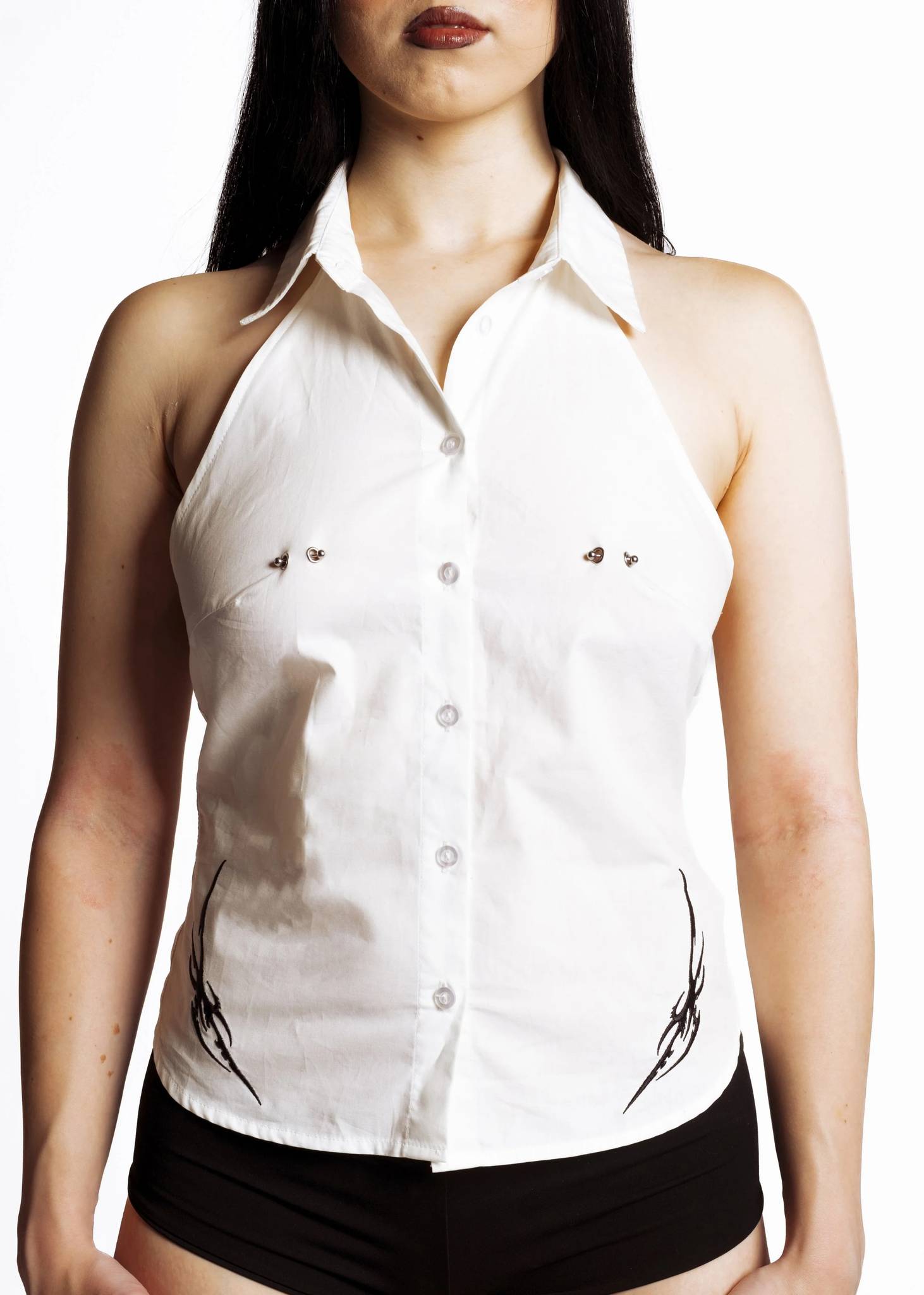The Pierced Professor Top