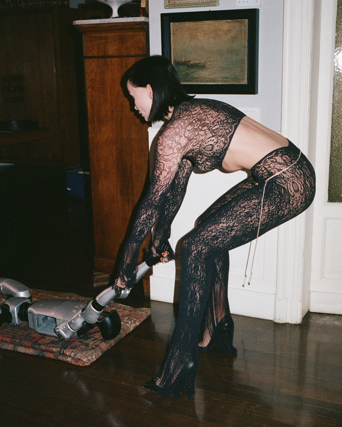 Dahlia Black Suit