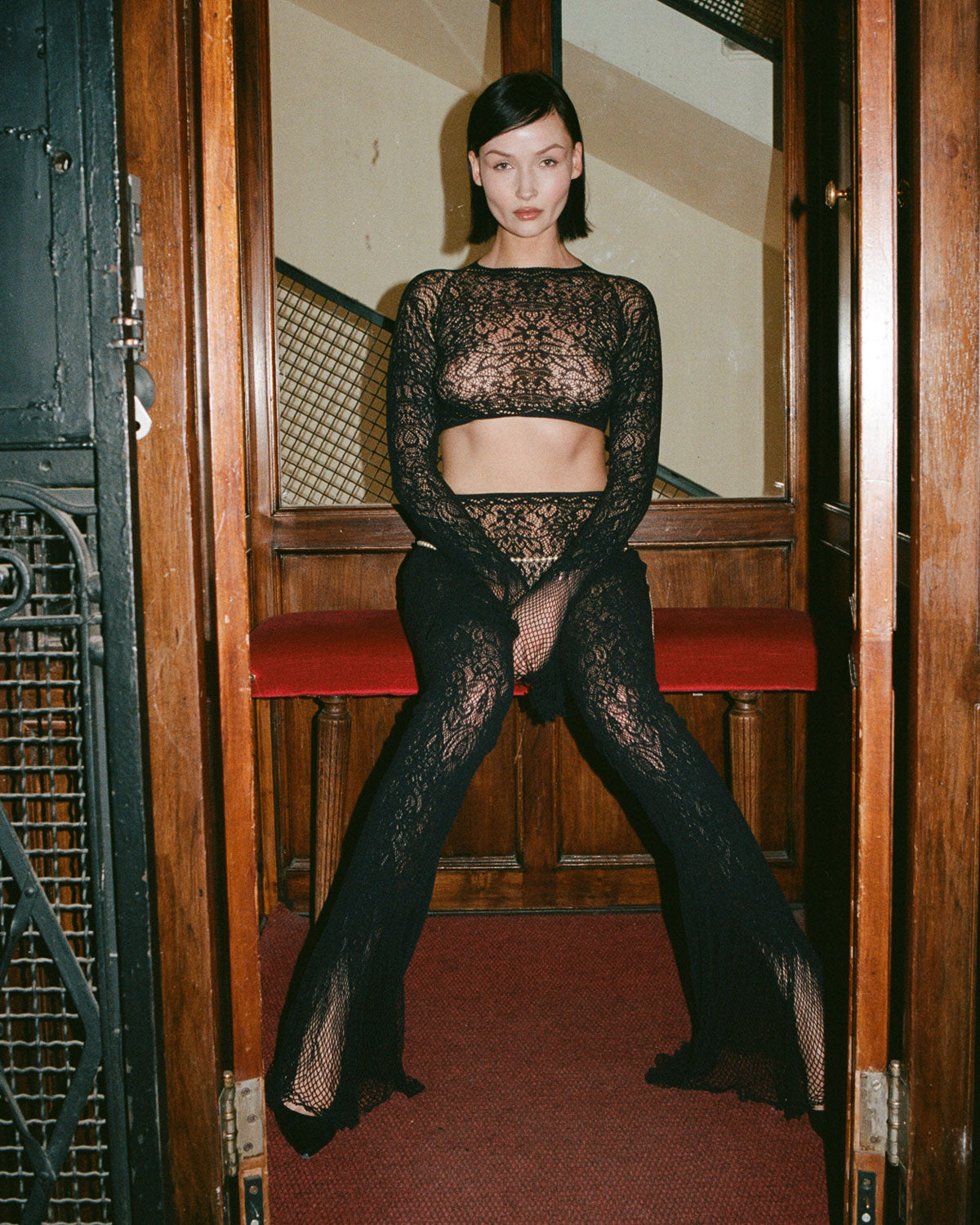 Dahlia Black Suit
