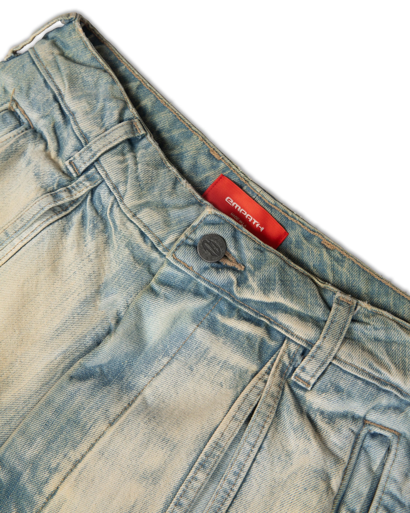 Denim Stomata Pant Milky Blue