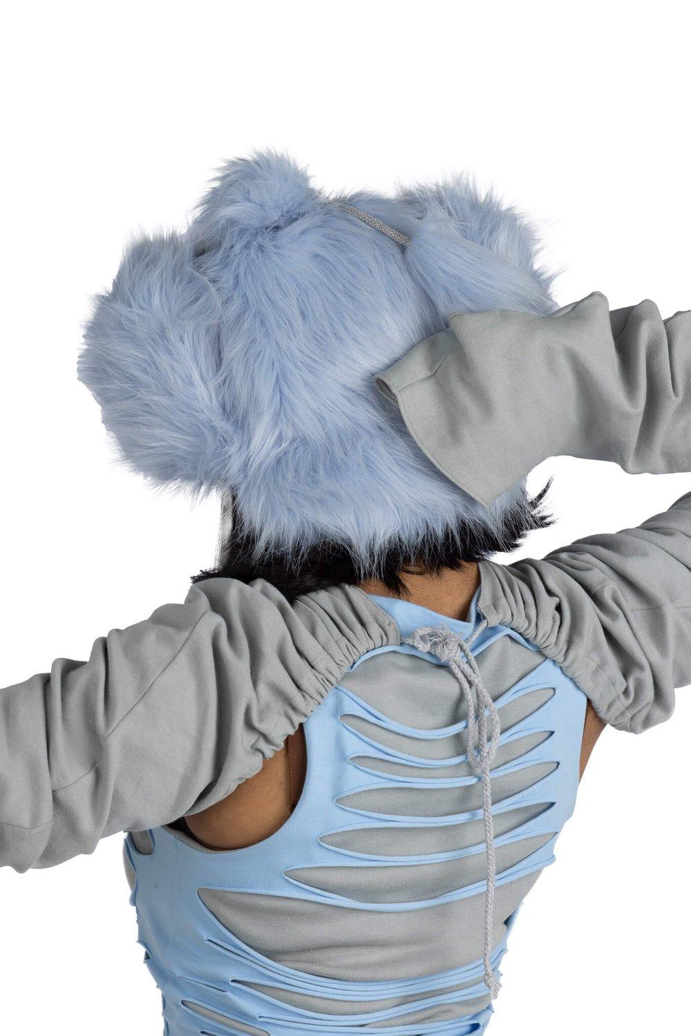 Armour Bolero Sleeves in Grey