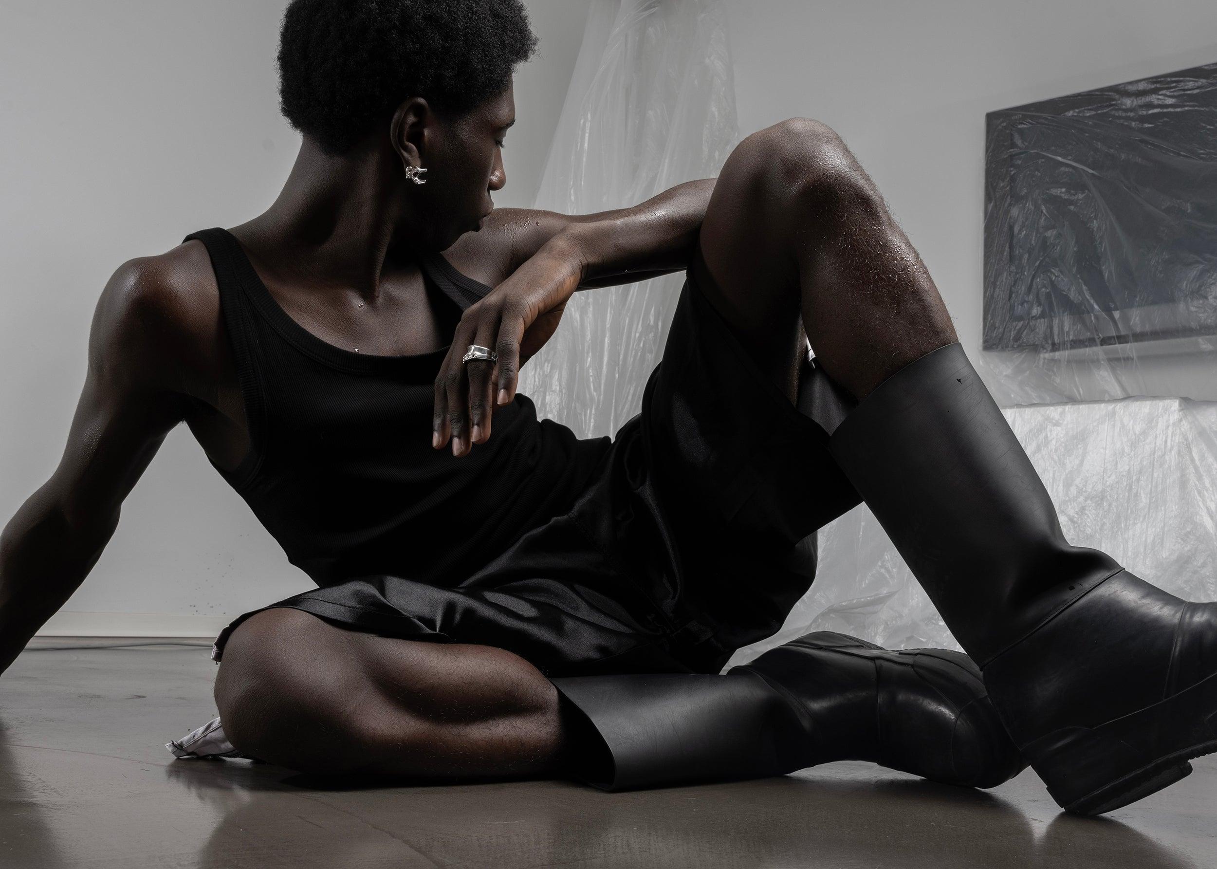 다이아몬드 웨이스트 귀걸이