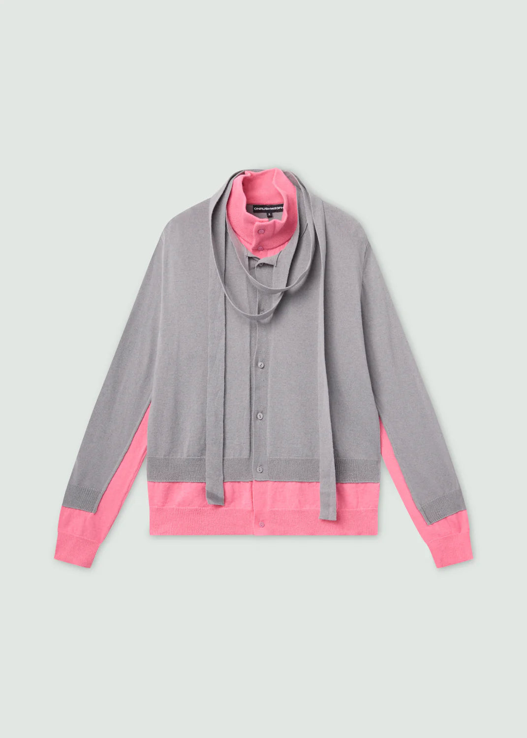 Double Cardigan Pink