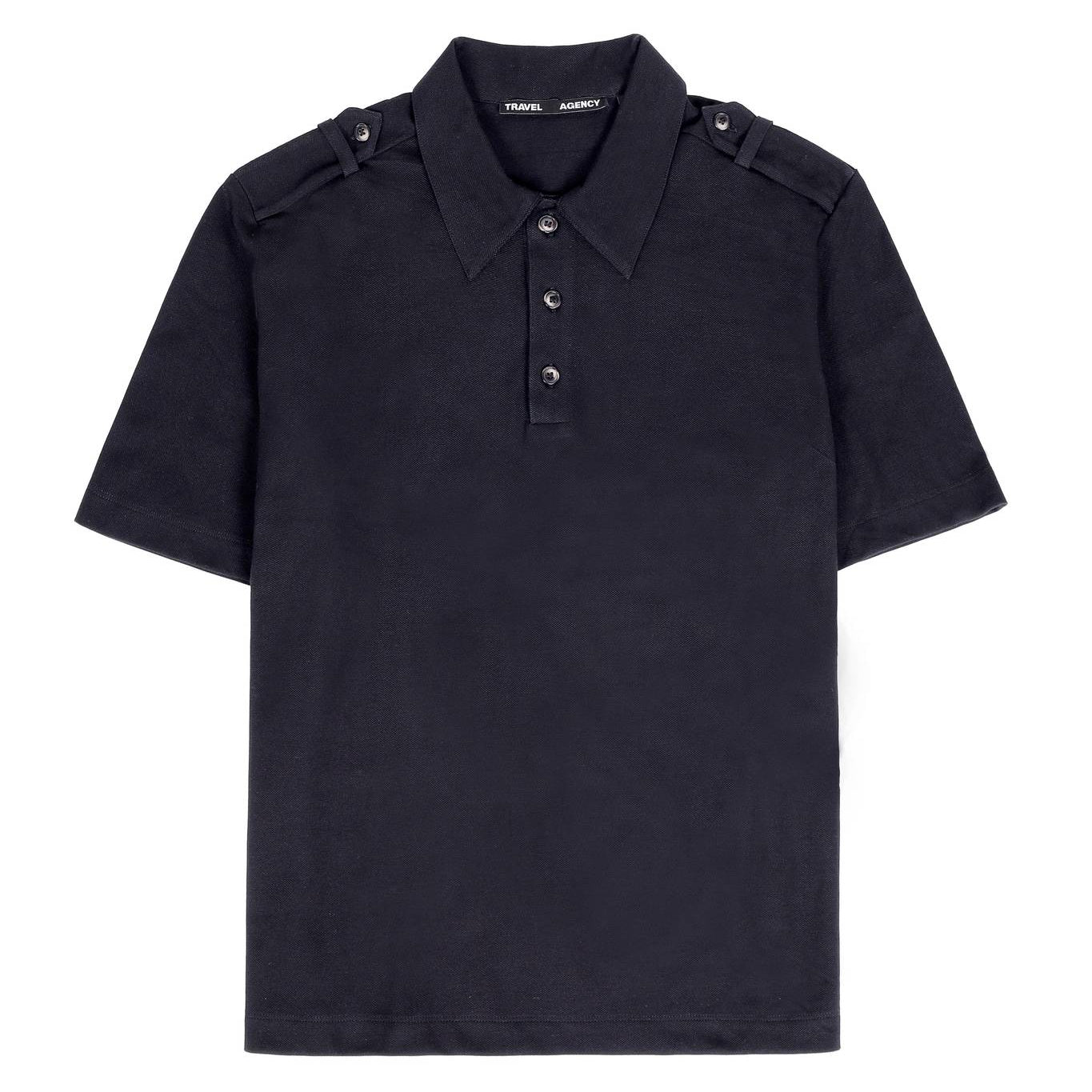 Duke Military Polo in White
