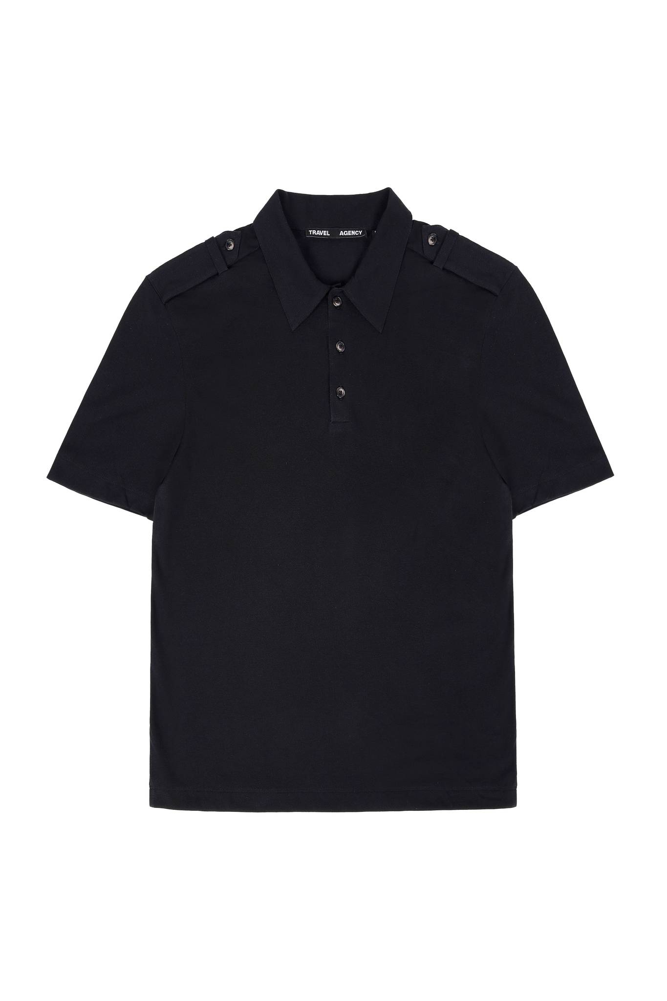 Duke Military Polo in White
