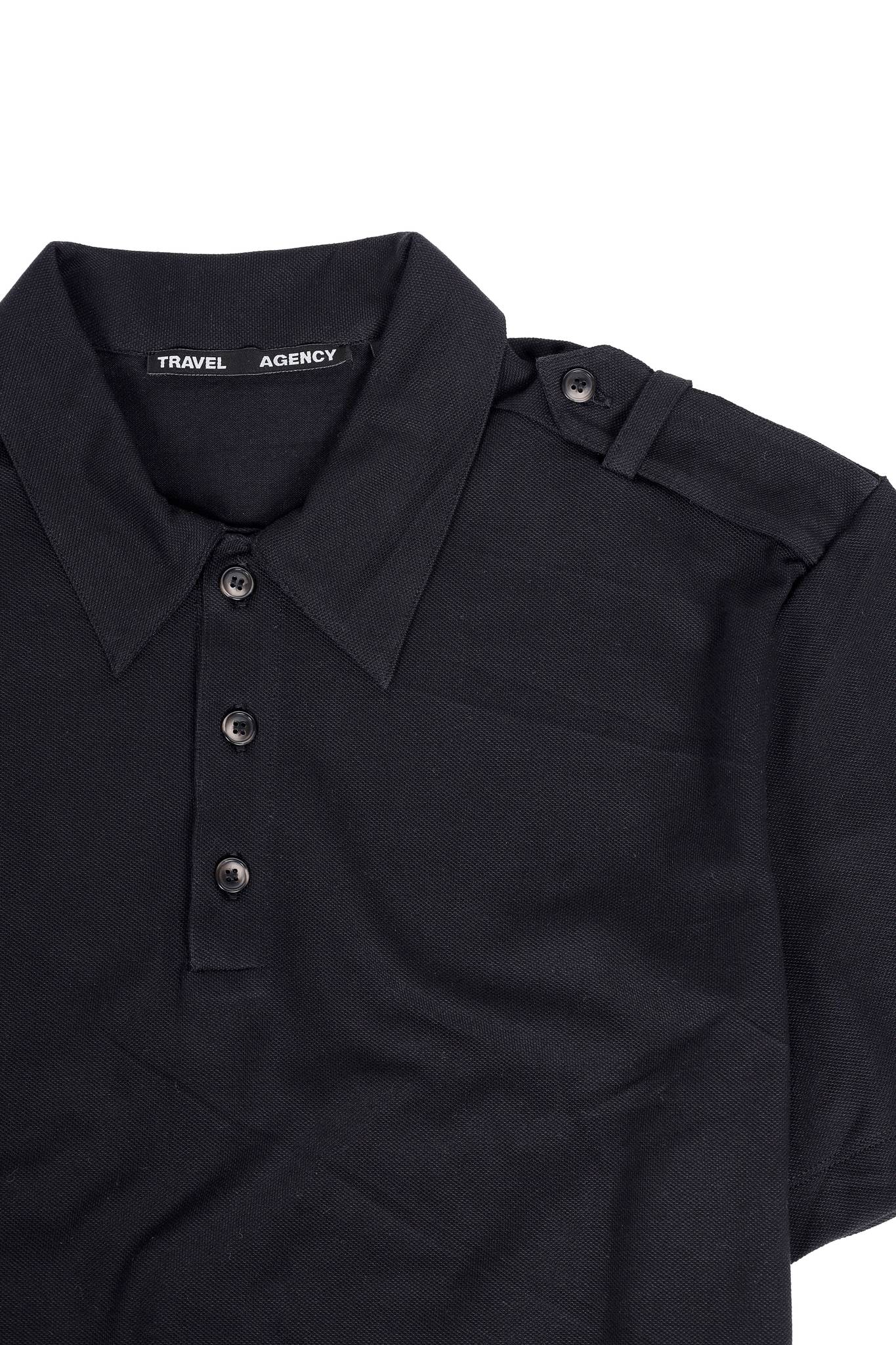 Duke Military Polo in White
