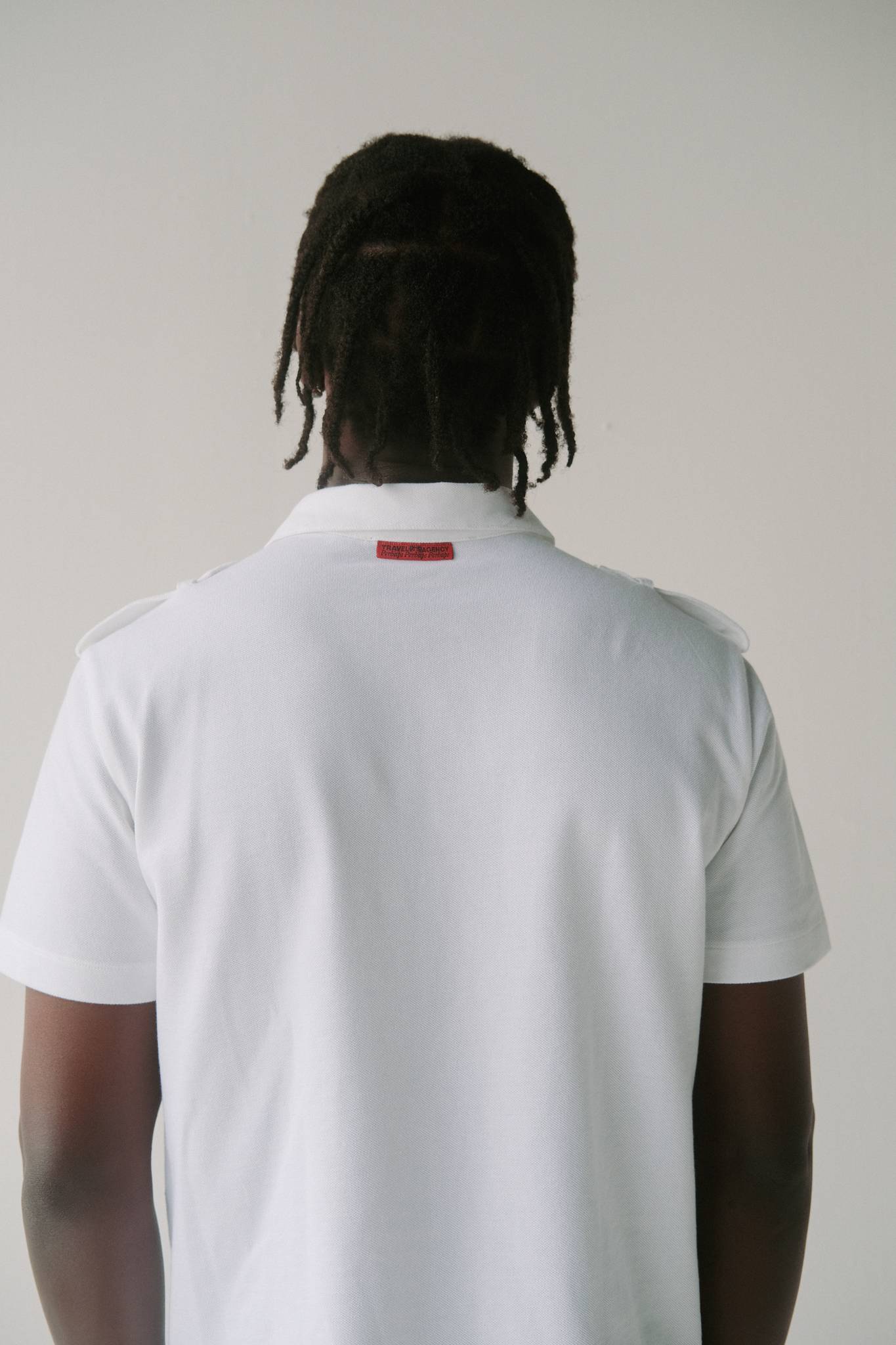 Duke Military Polo in White
