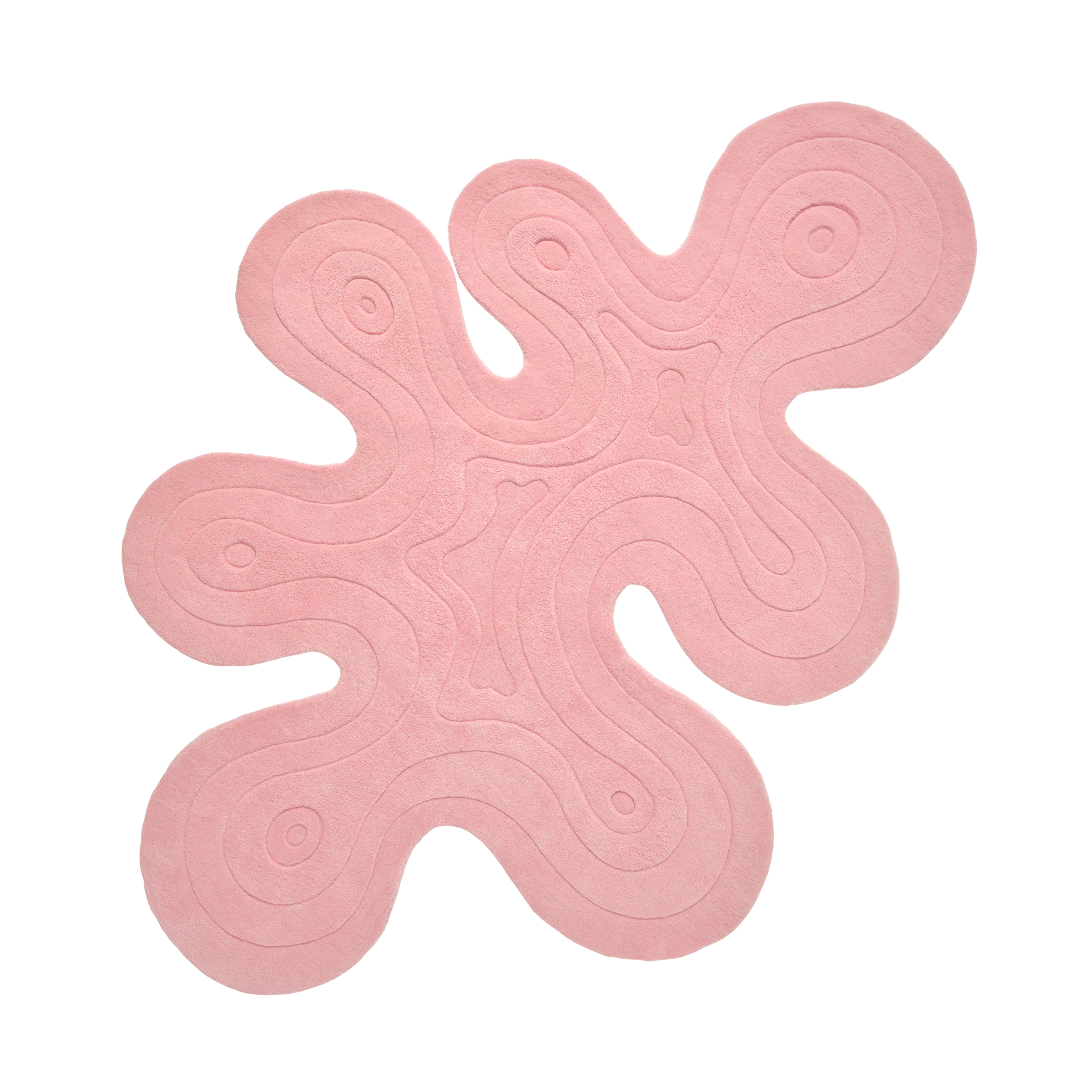 The Dune Rug in Rubber