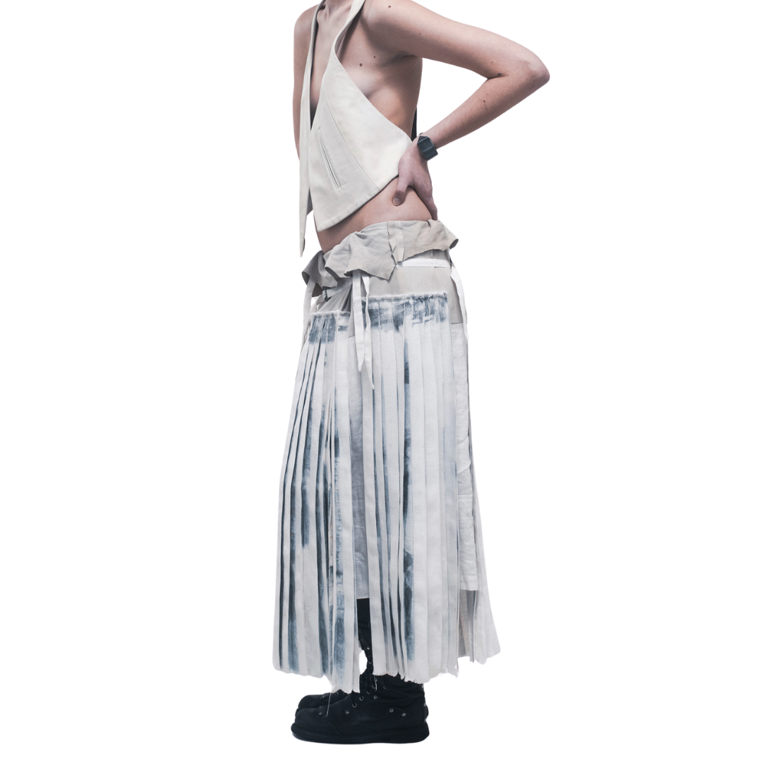 Pleated Slide Skirt