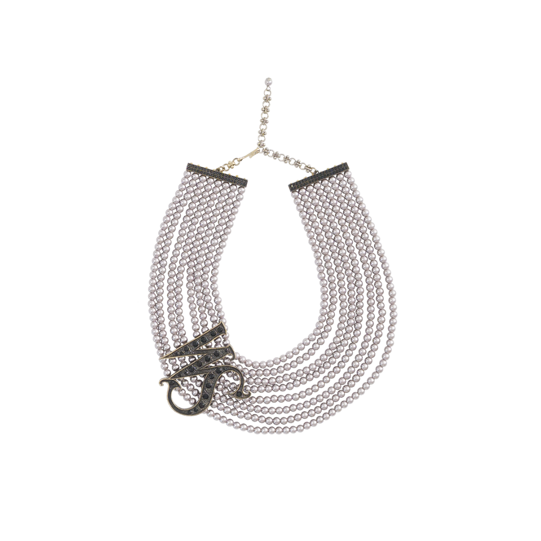 WS Logo Multi-layer Stacked Necklace