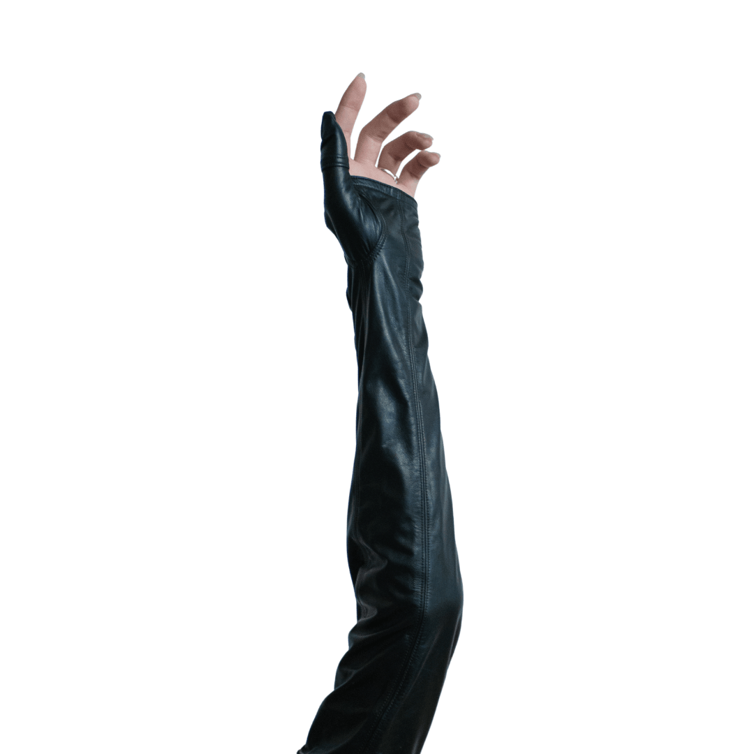 CHC Opera Gloves Open in Off White