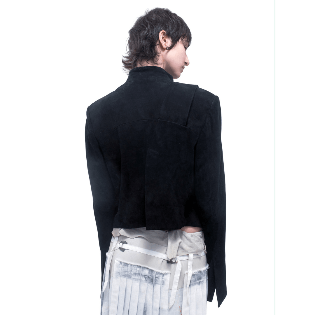 염소 가죽 재킷