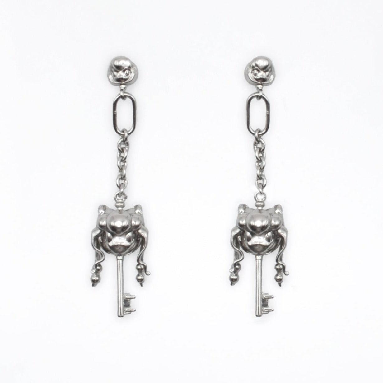 키 드롭 귀걸이